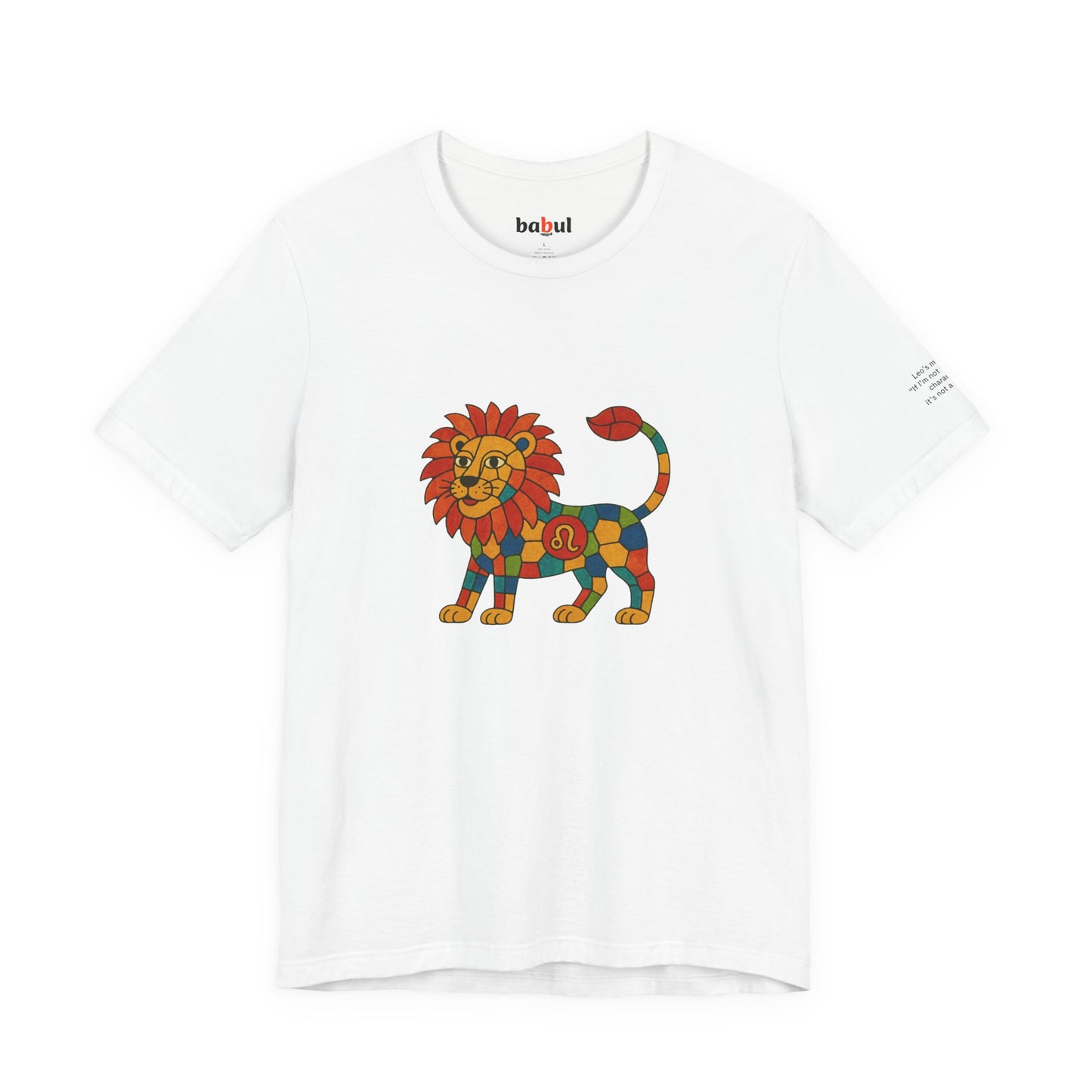 LEO - T-shirt, The Zodiac Signs According to Saint Phalle