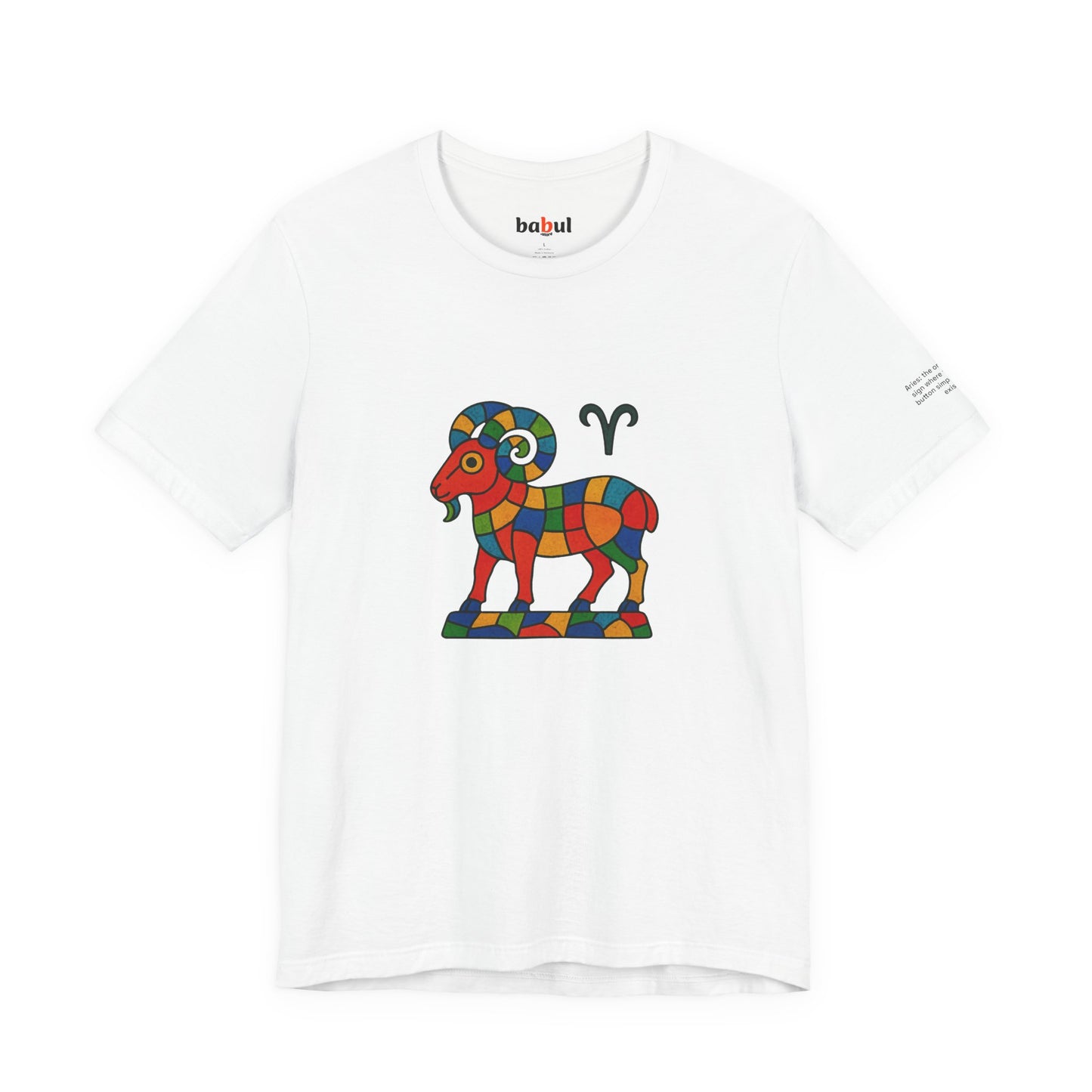 ARIES - T-shirt, The Zodiac Signs According to Saint Phalle