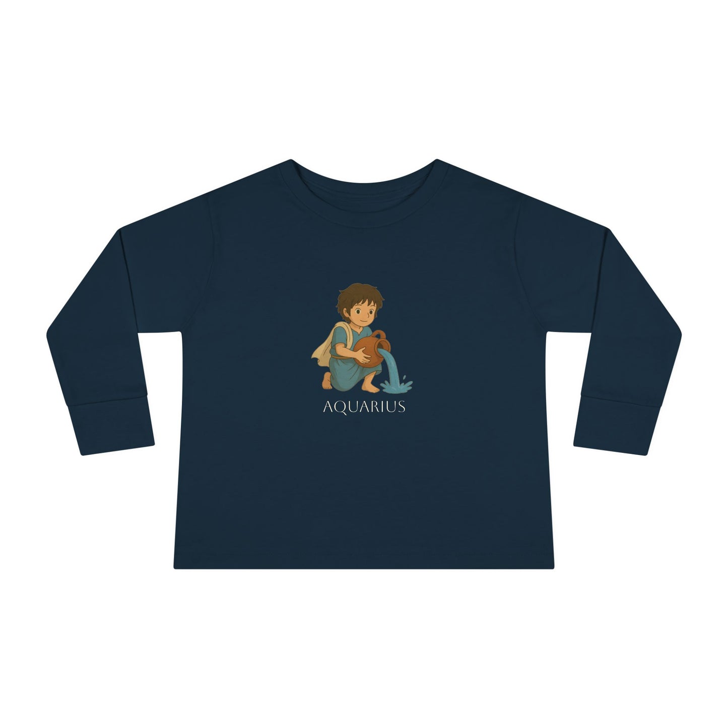 Zodiac Dreams Long Sleeve Tee - Aquarius