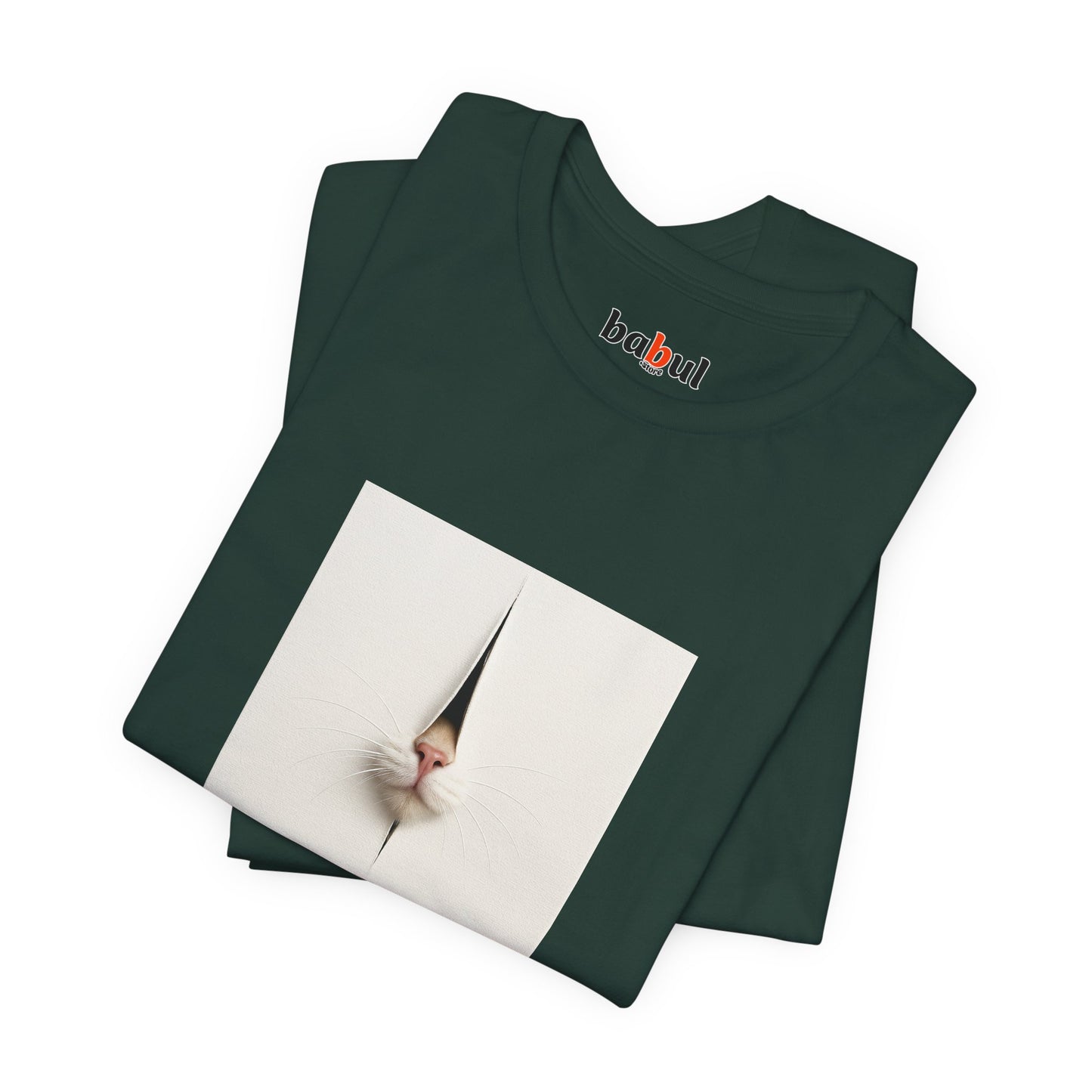 CATART Unisex Jersey Cat T-Shirt - FONTANA - Iconic Painting Reimagined with Cats