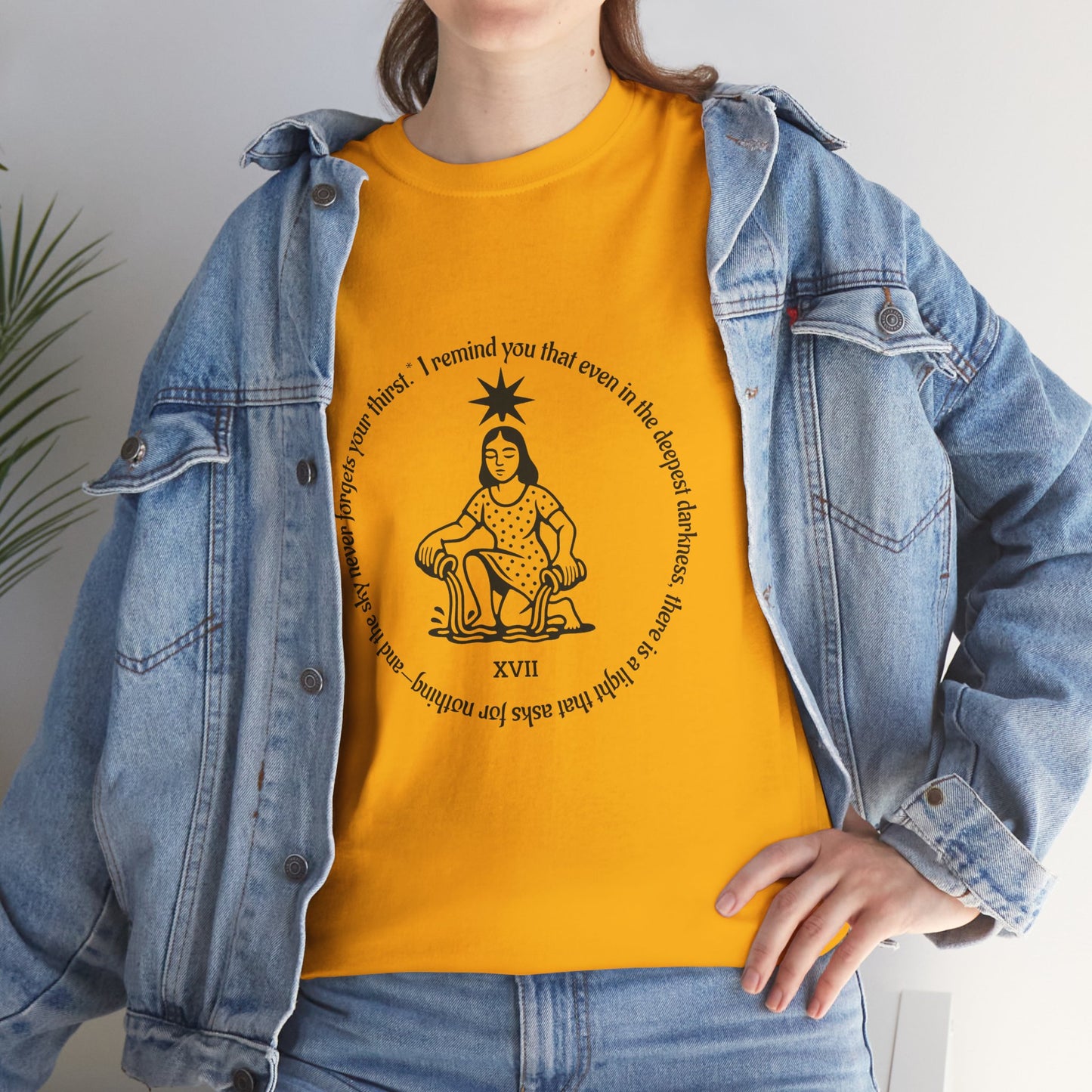 The Star - ArcanaPop T-Shirt – Where Tarot Magic Meets Pop Art