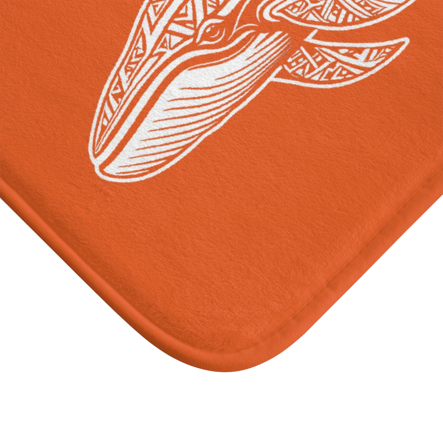 Tribal Bath Mat. Ocean Energy, Tribal Style