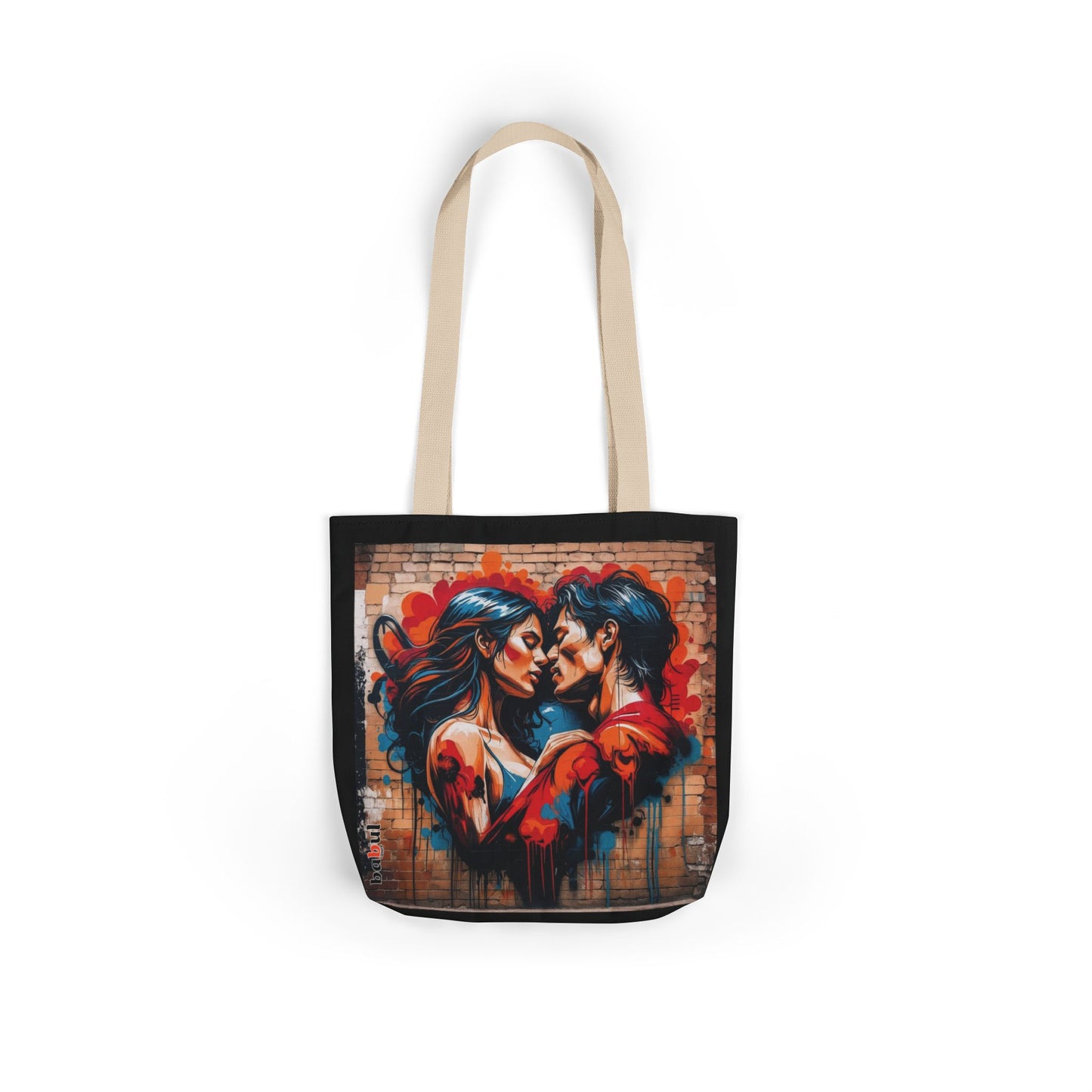 Artistic Surge - Eco-Friendly Canvas Tote Bag - LOVERS