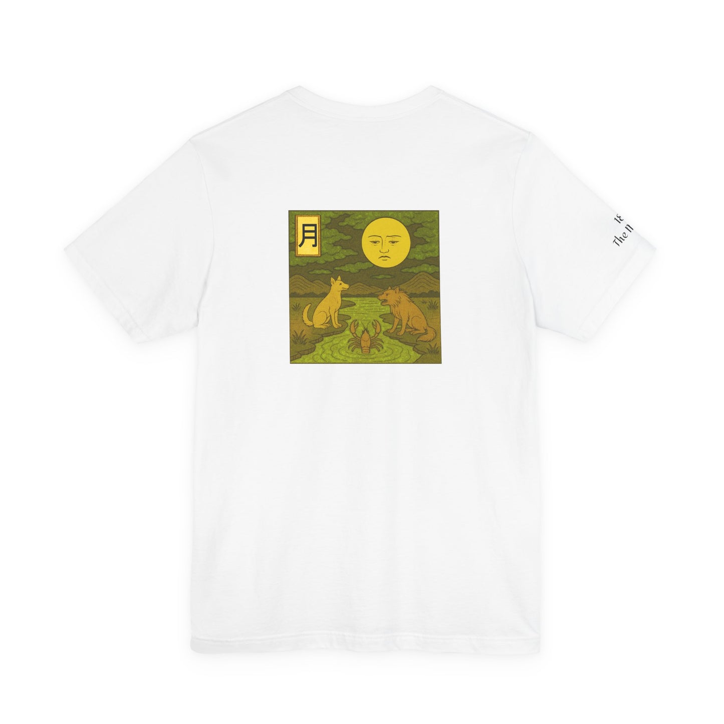 The Moon - Tarot in Ukiyo-e Style