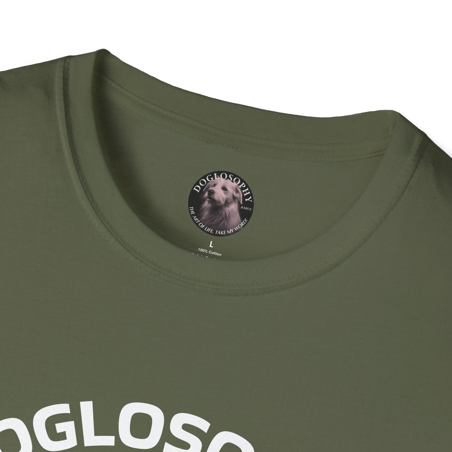 Doglosophy Unisex Softstyle T-Shirt - "The Best Things in Life" Design