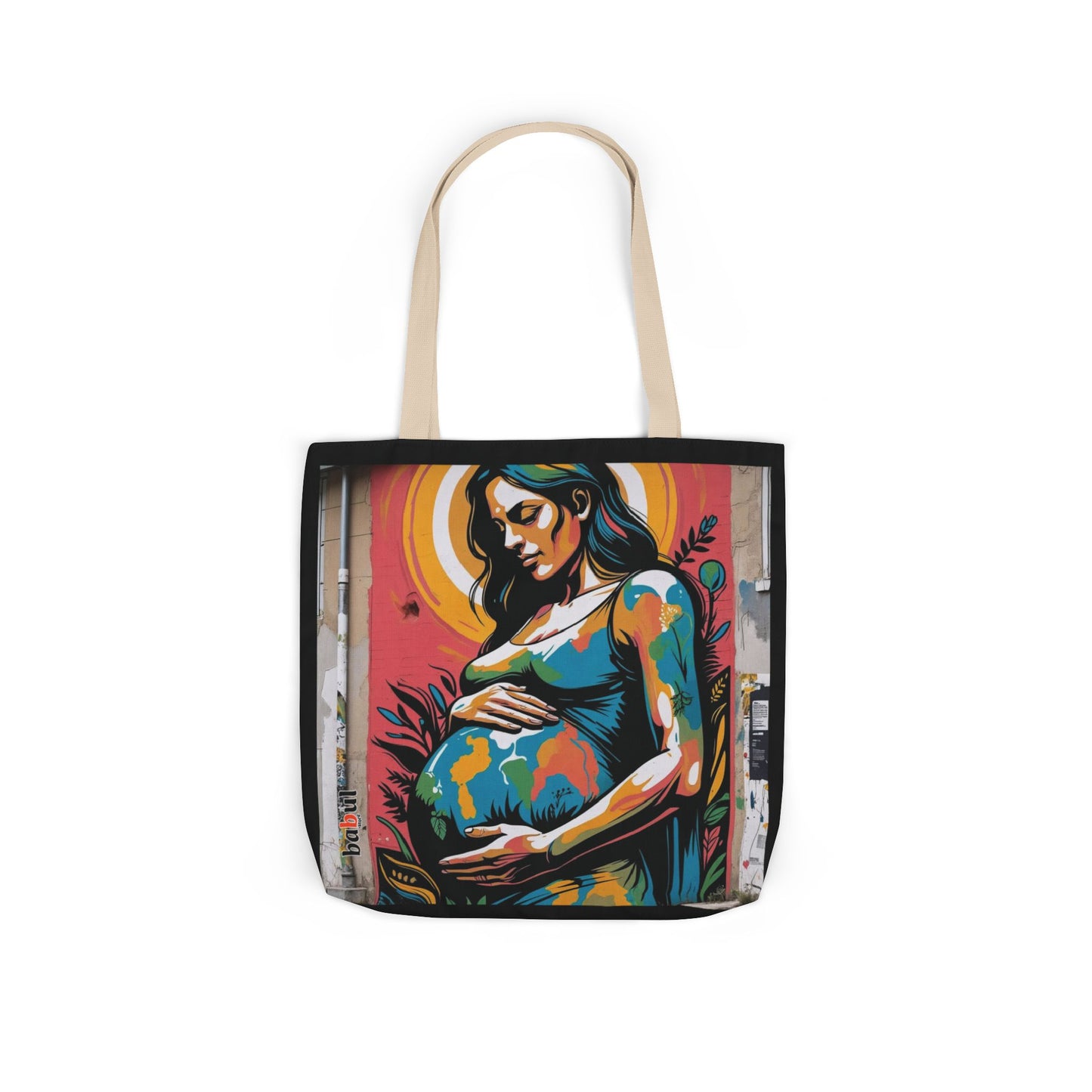 Artistic Surge - Eco-Friendly Canvas Tote Bag - MATERNITY