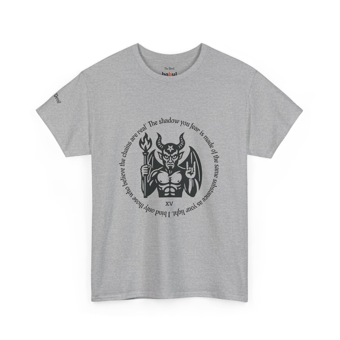 The Devil - ArcanaPop T-Shirt – Where Tarot Magic Meets Pop Art