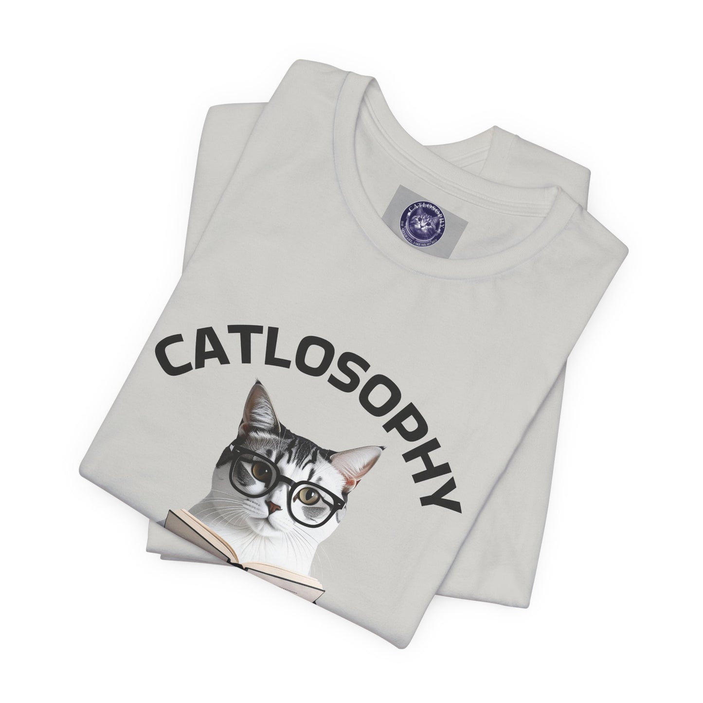 Catlosophy Unisex Jersey Short Sleeve Tee – "Let the dog bark" Design