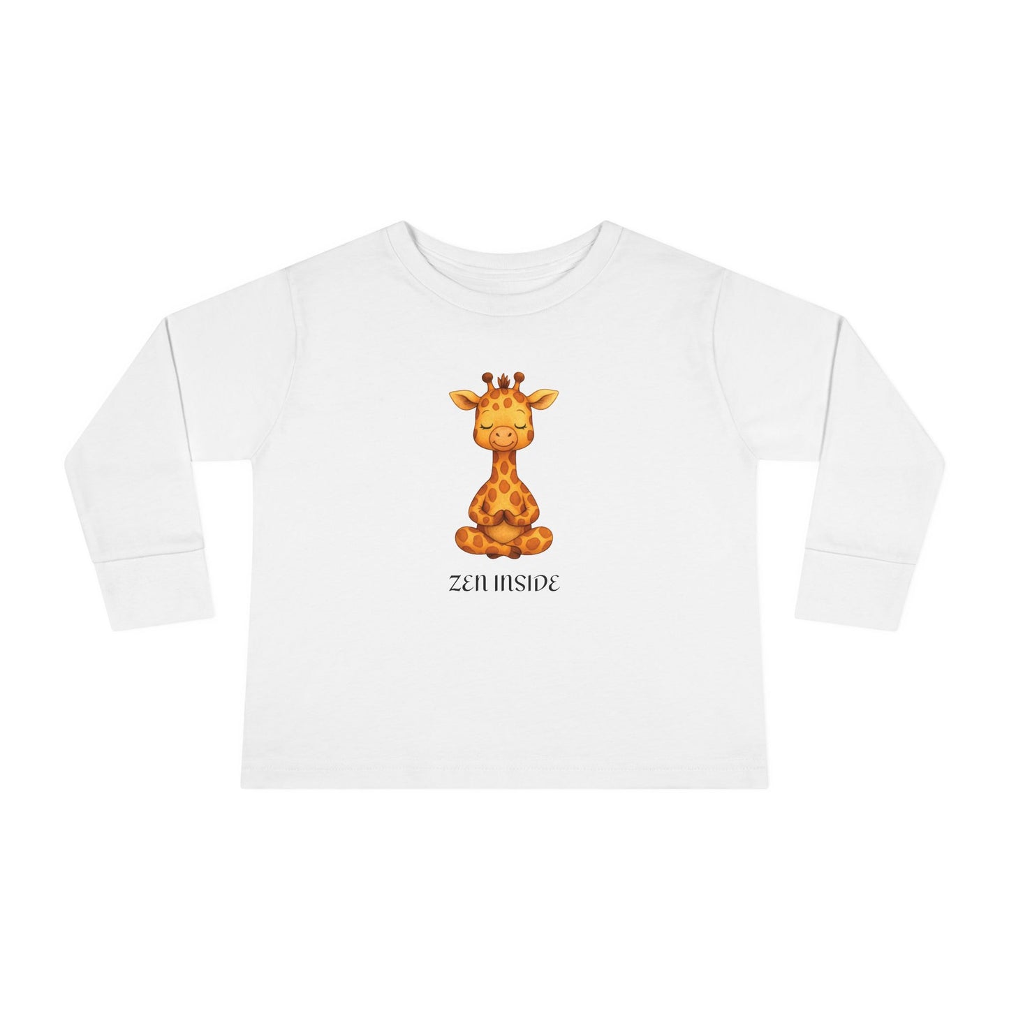 Zen Inside Long Sleeve Tee - GIRAFFE