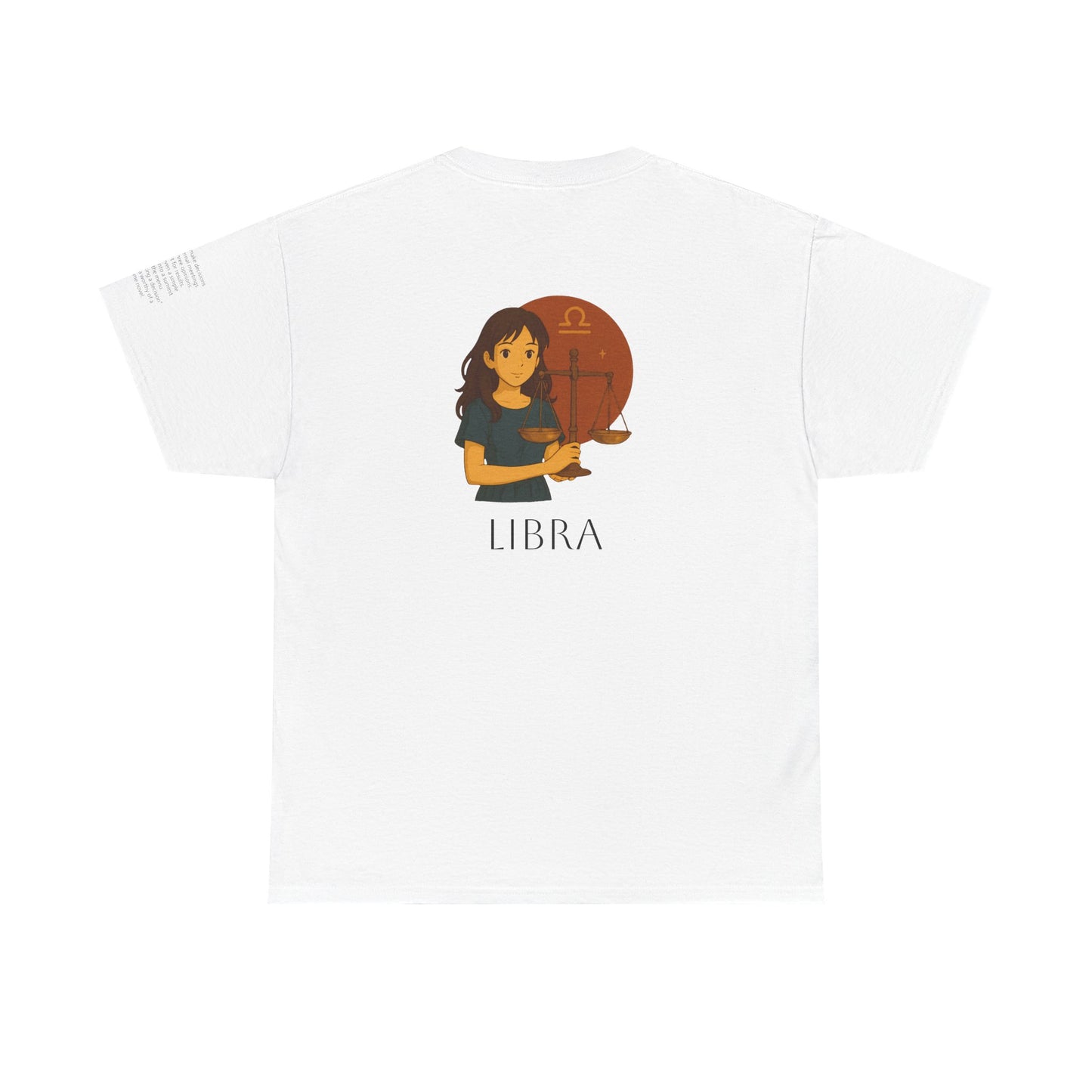 LIBRA - Dreamy Zodiac T-Shirts – The Magic of the Stars in Ghibli Style