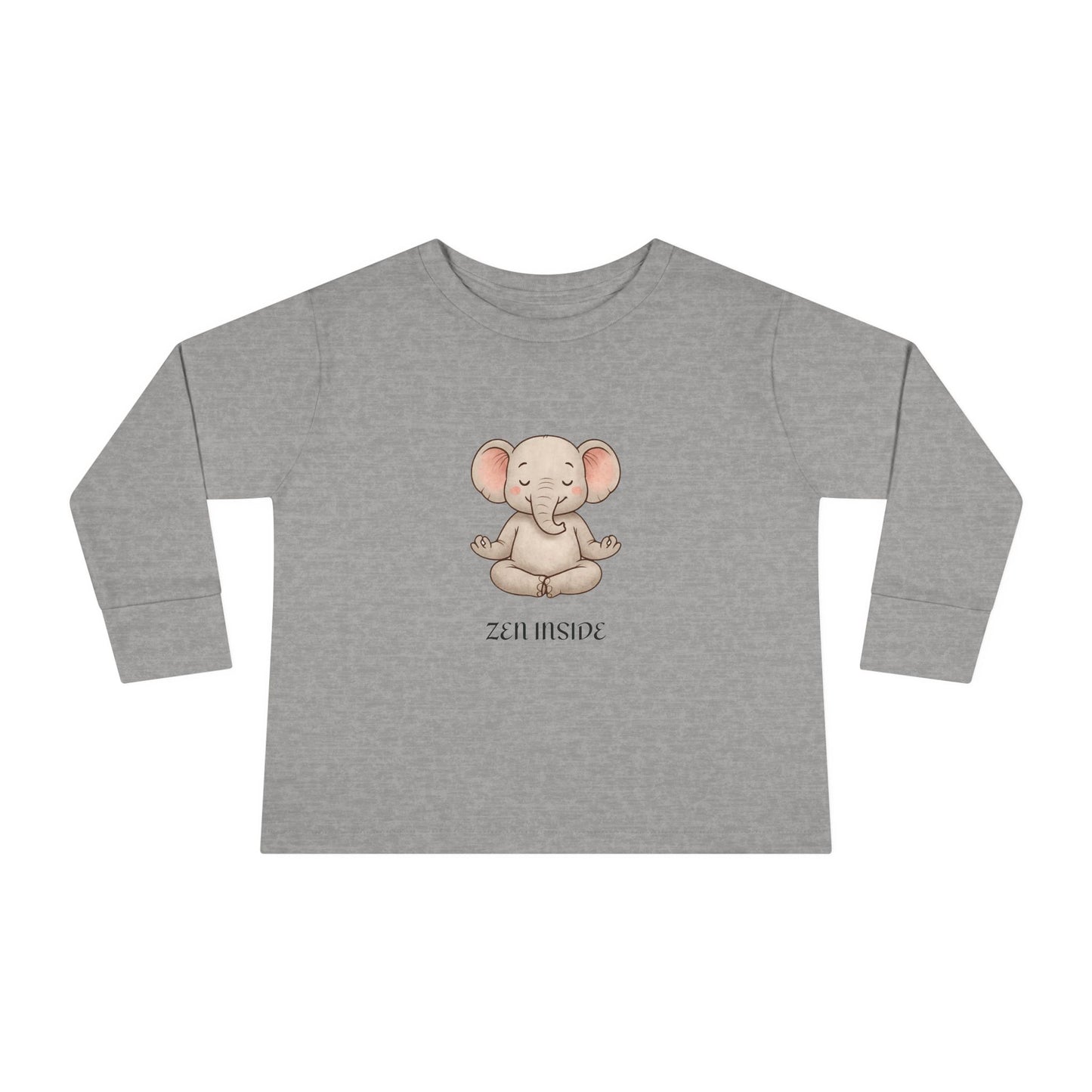 Zen Inside Long Sleeve Tee - ELEPHANT
