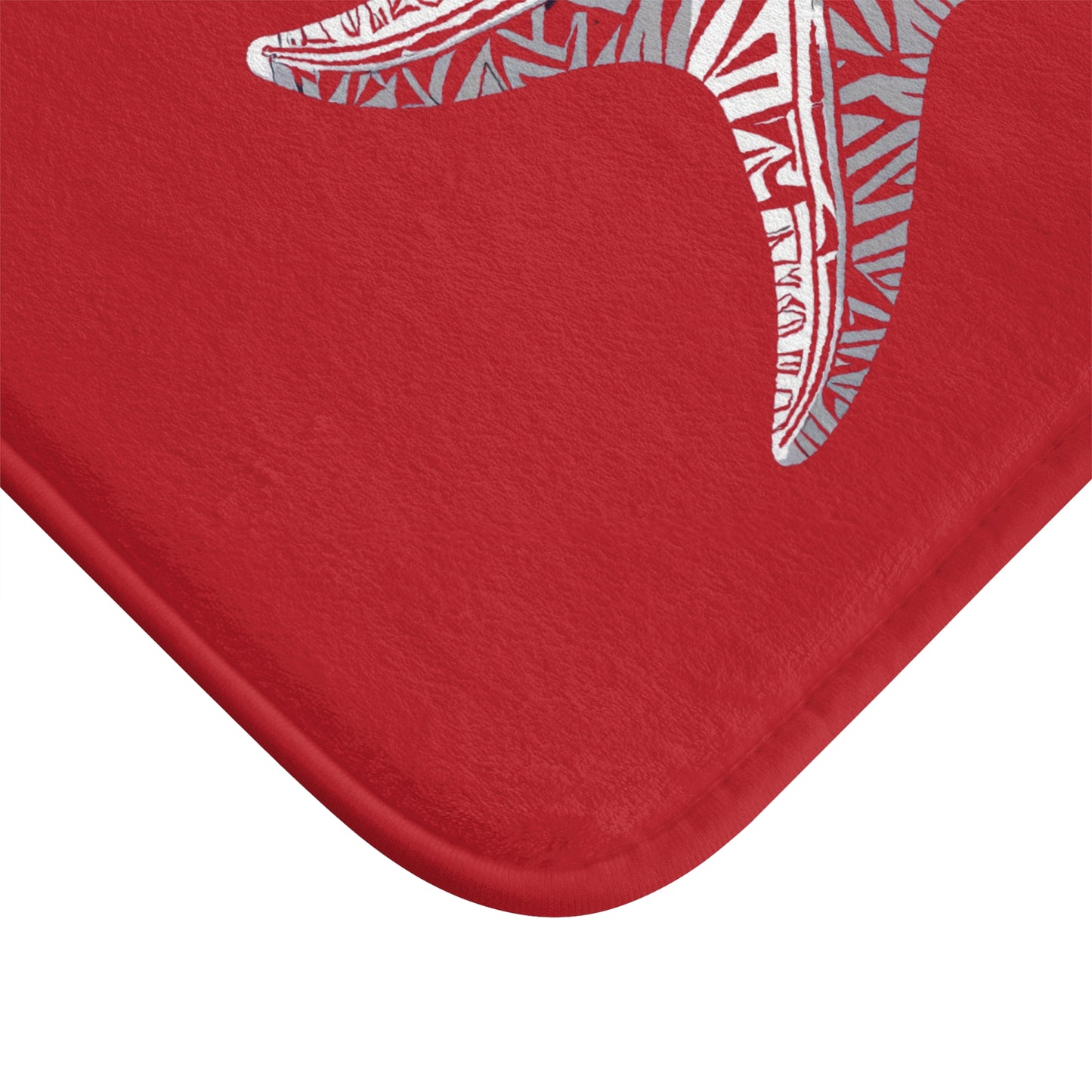 Tribal Bath Mat. Ocean Energy, Tribal Style