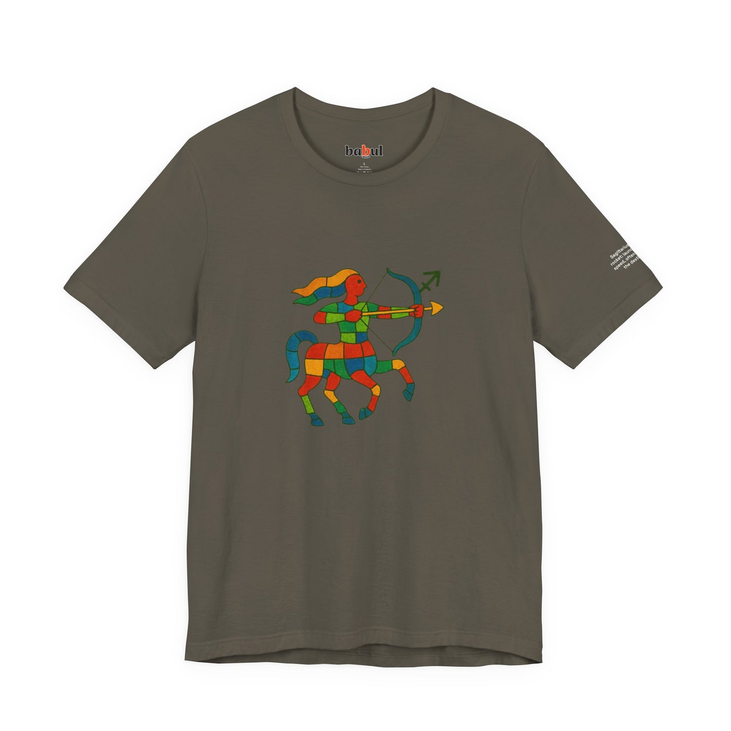 SAGITTARIUS - T-shirt, The Zodiac Signs According to Saint Phalle