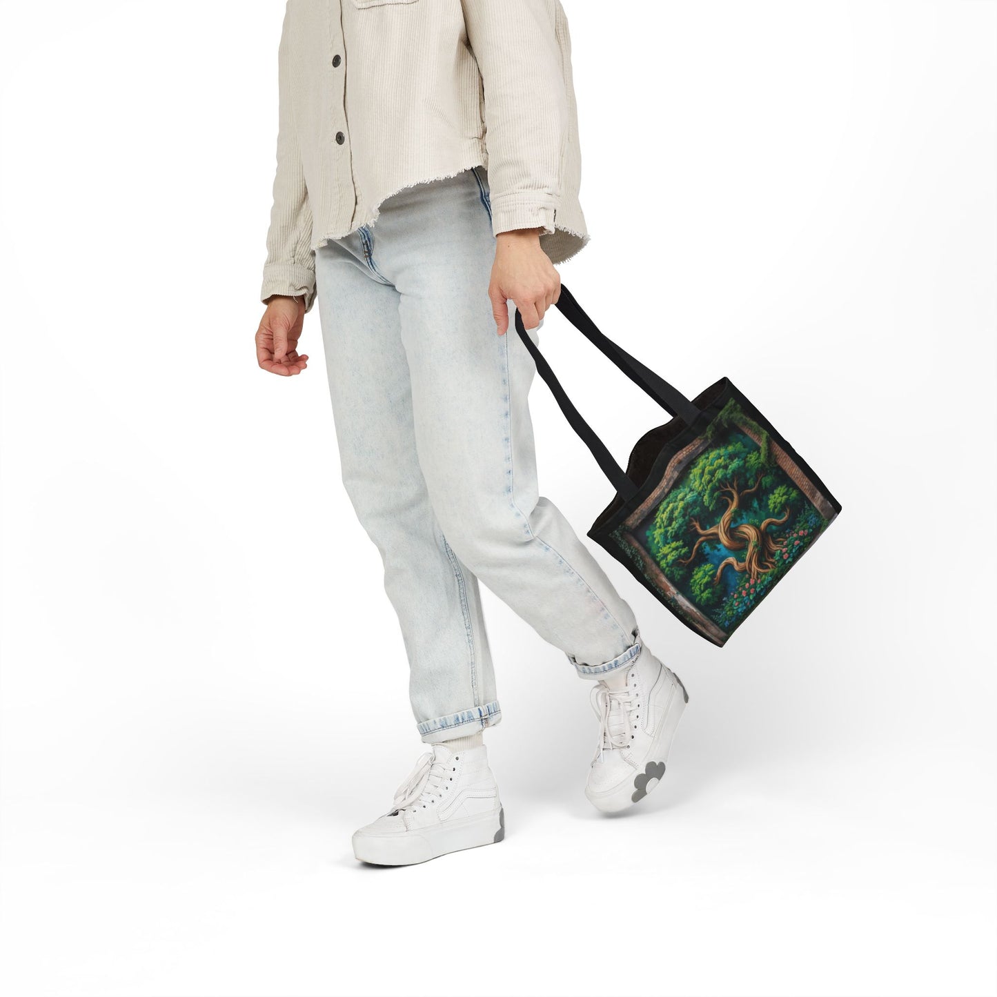 Artistic Surge - Eco-Friendly Canvas Tote Bag - TREE