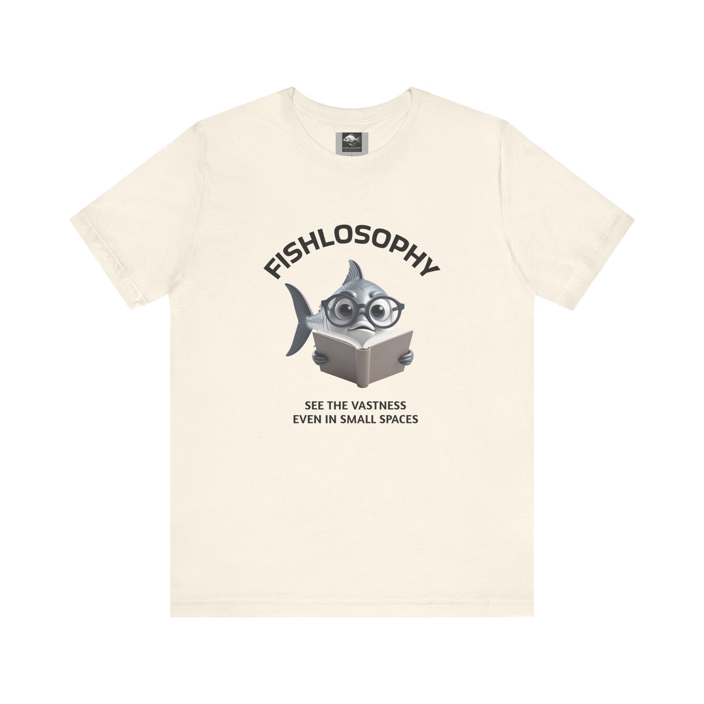 Fishlosophy Unisex Jersey Short Sleeve Tee – See the vastness even in small spaces