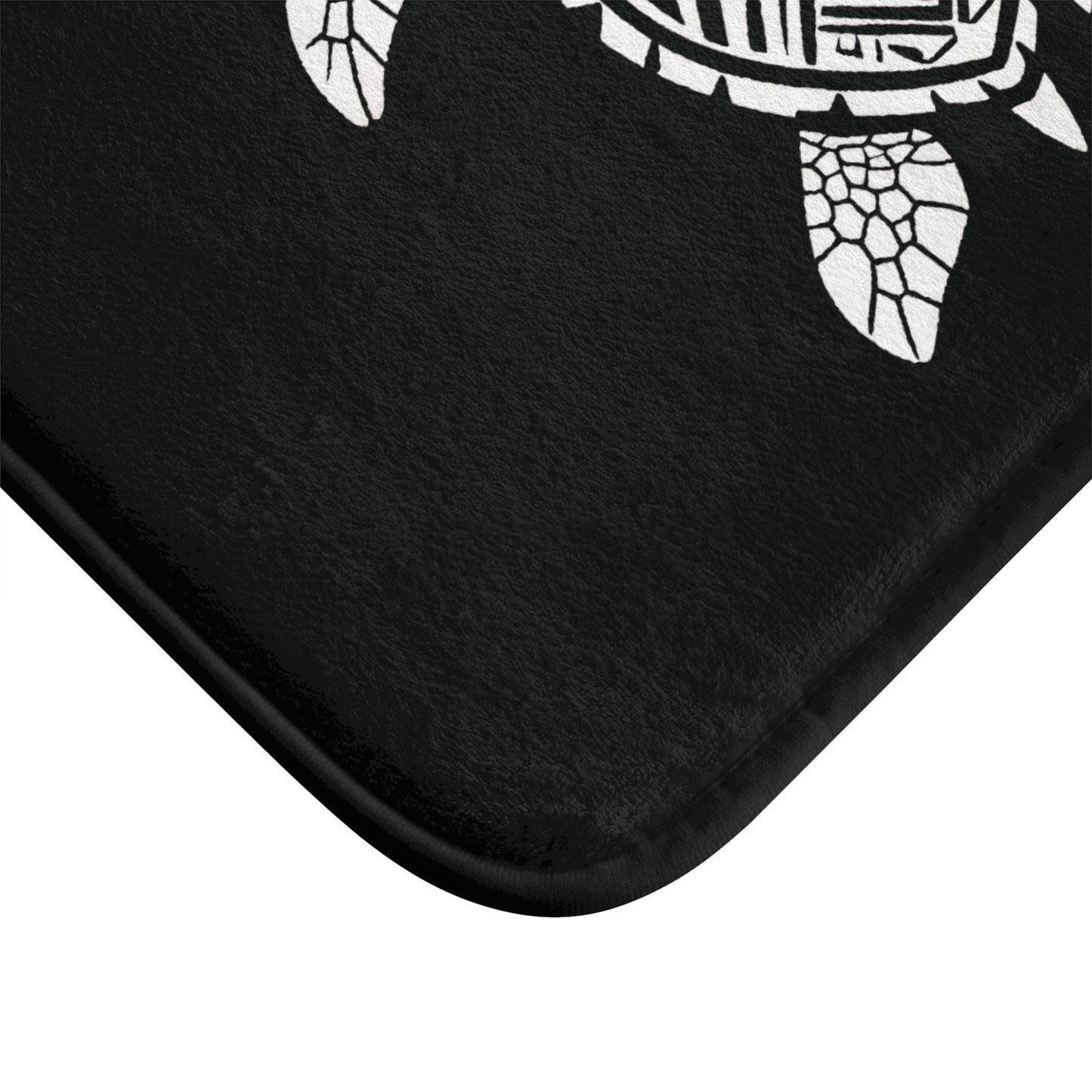 Tribal Bath Mat. Ocean Energy, Tribal Style