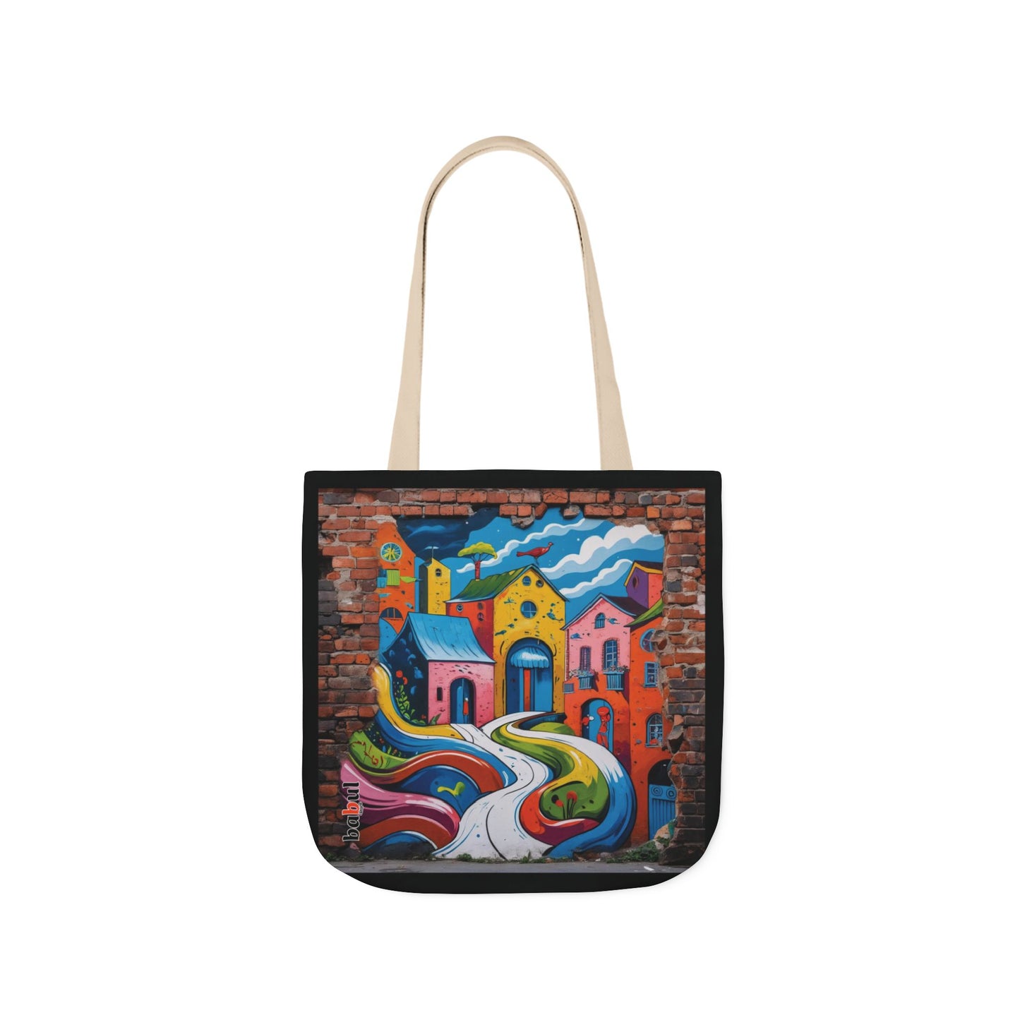 Artistic Surge - Eco-Friendly Canvas Tote Bag - HOUSES