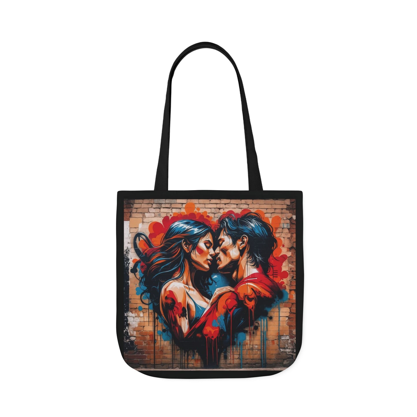 Artistic Surge - Eco-Friendly Canvas Tote Bag - LOVERS
