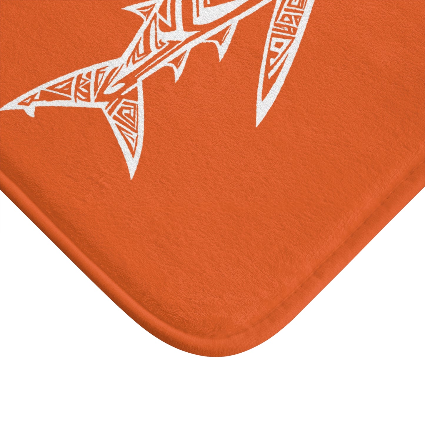 Tribal Bath Mat. Ocean Energy, Tribal Style
