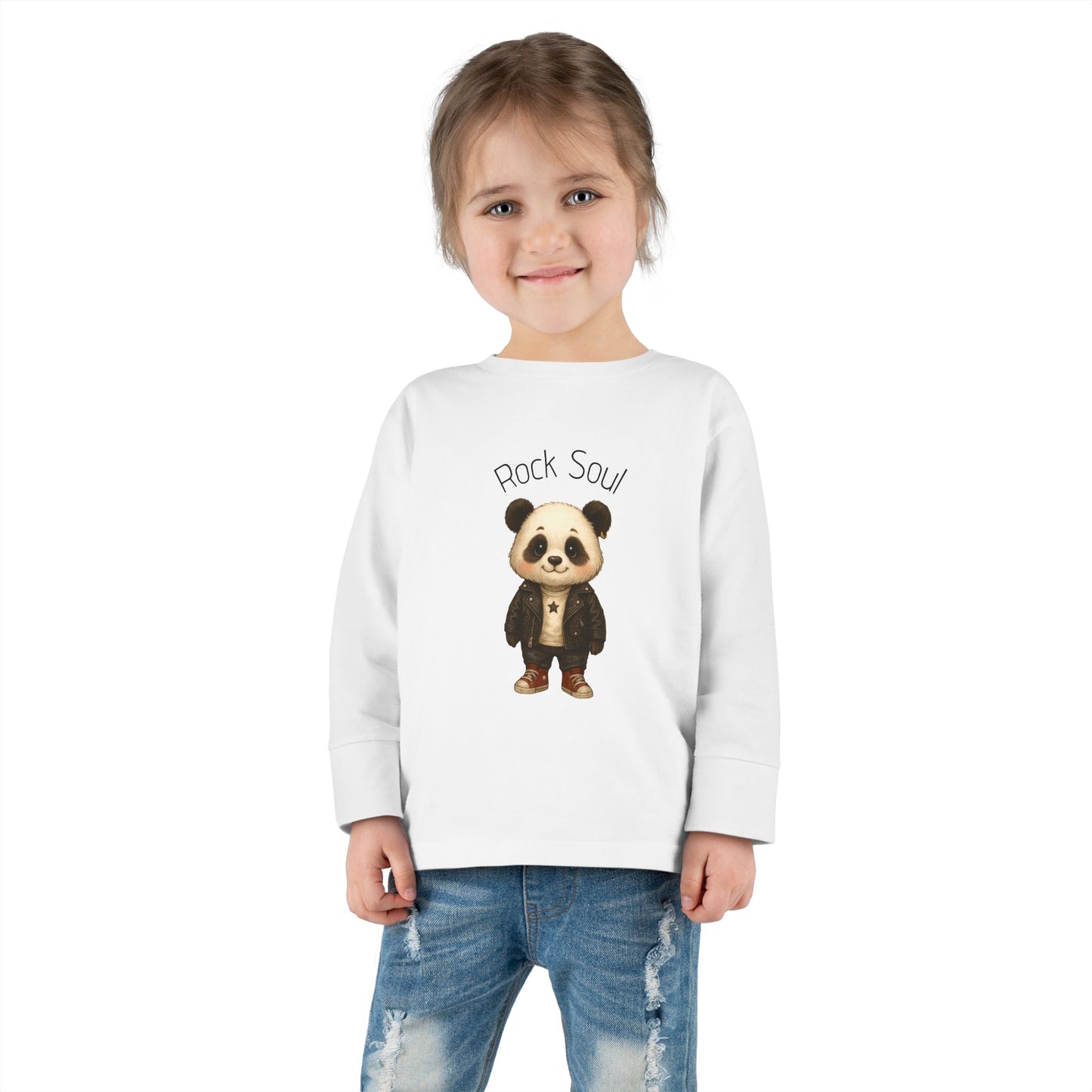 Rock Soul Kids Tees - Panda - Sweet Animals with a Rebel Beat