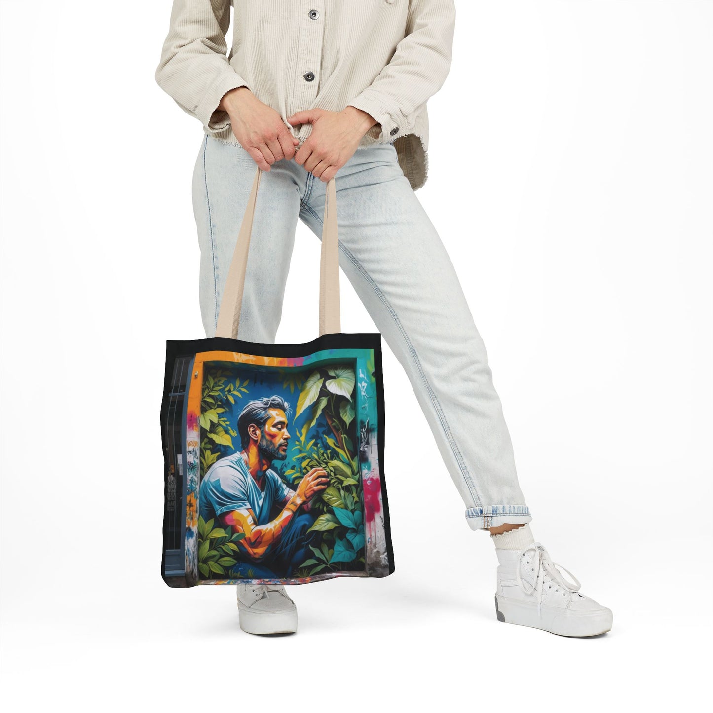 Artistic Surge - Eco-Friendly Canvas Tote Bag - LOVE OF NATURE