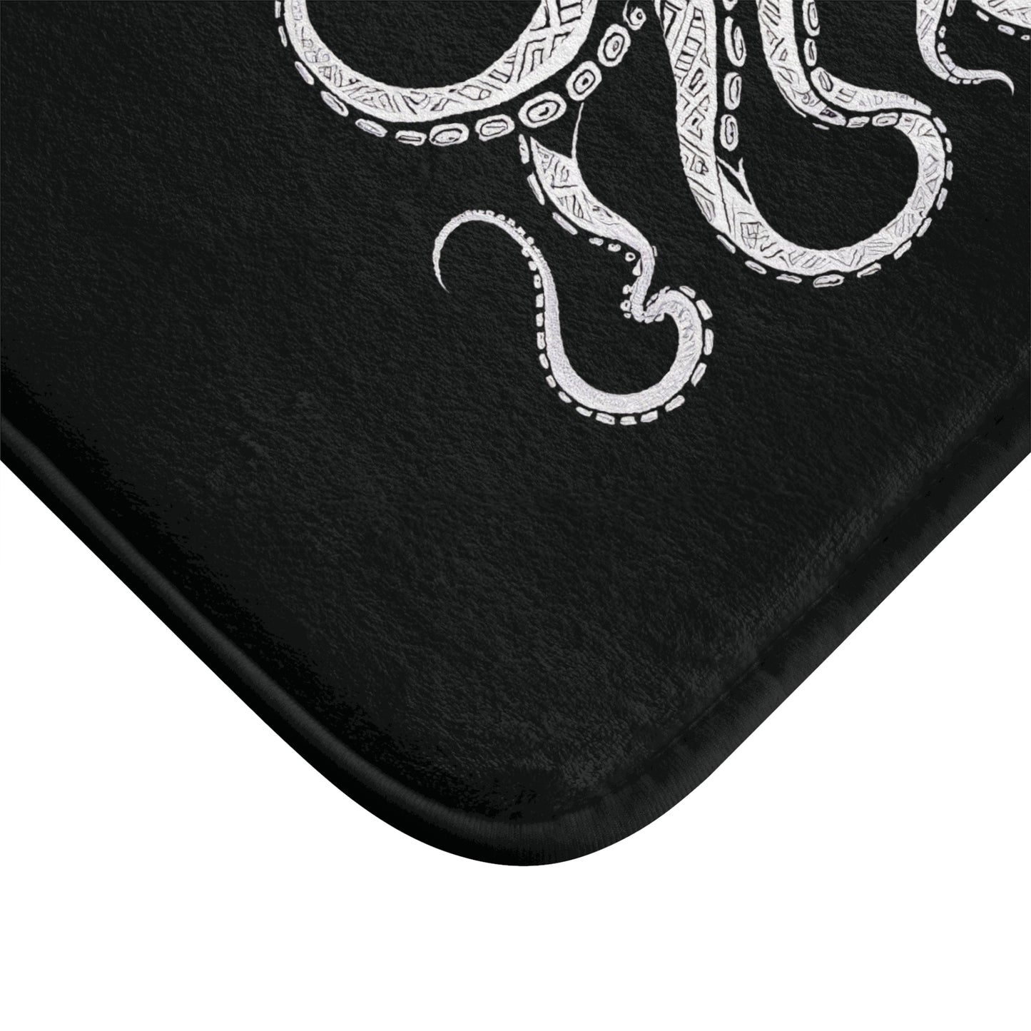 Tribal Bath Mat. Ocean Energy, Tribal Style
