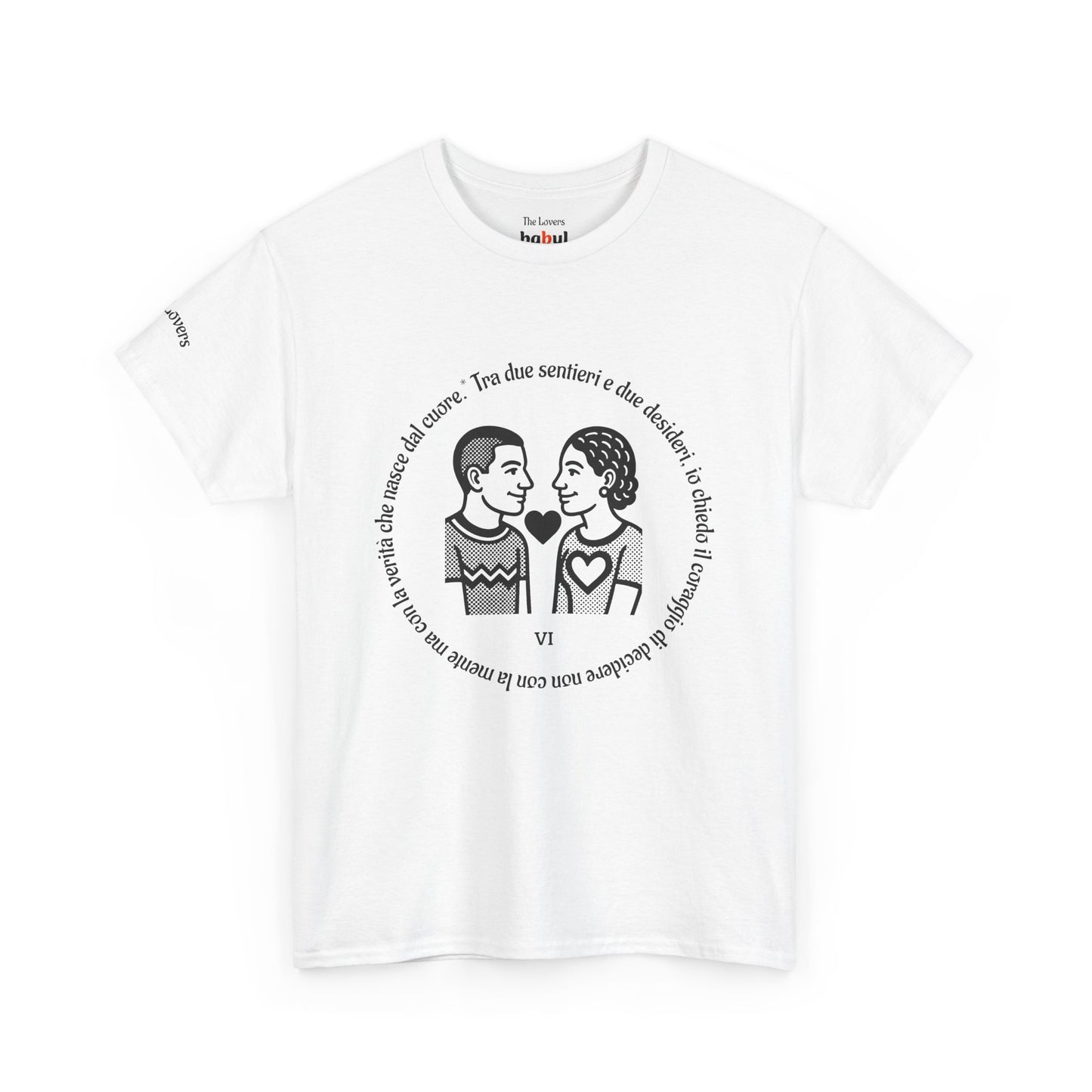 The Lovers - ArcanaPop T-Shirt – Where Tarot Magic Meets Pop Art