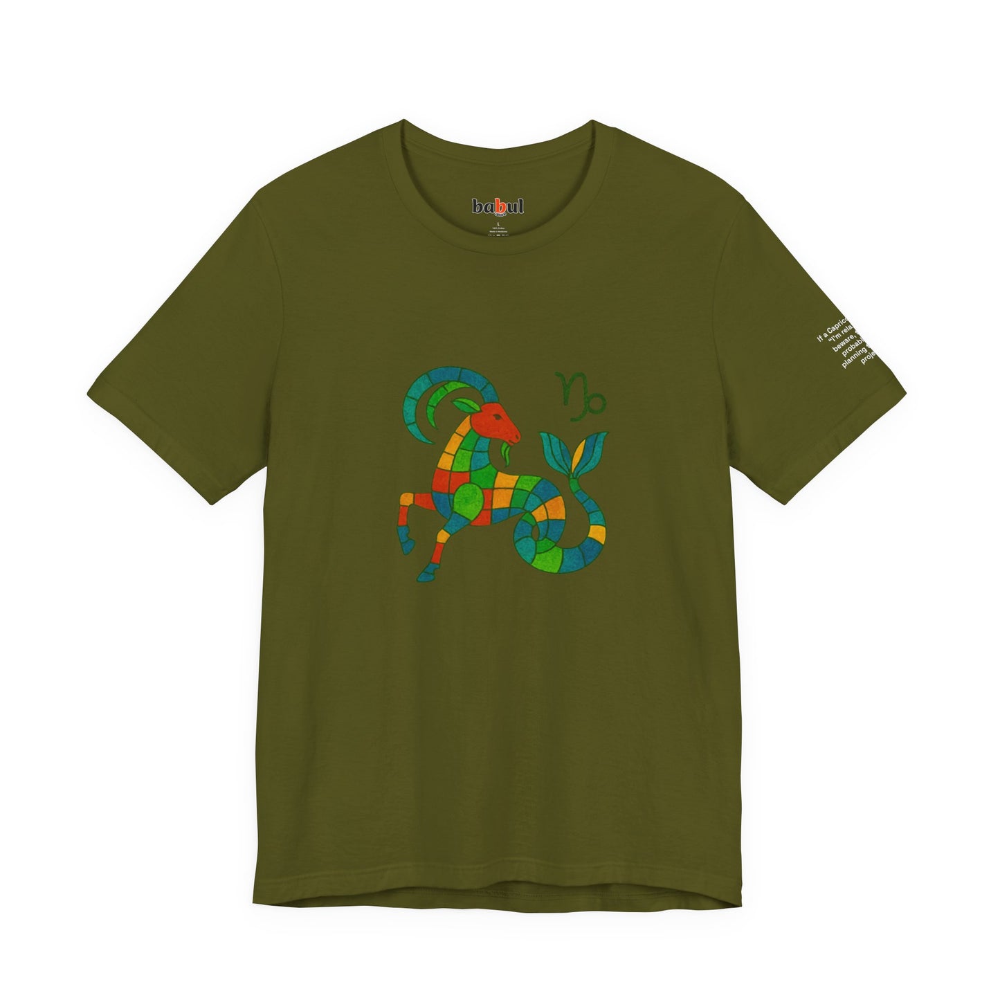 CAPRICORN - T-shirt, The Zodiac Signs According to Saint Phalle