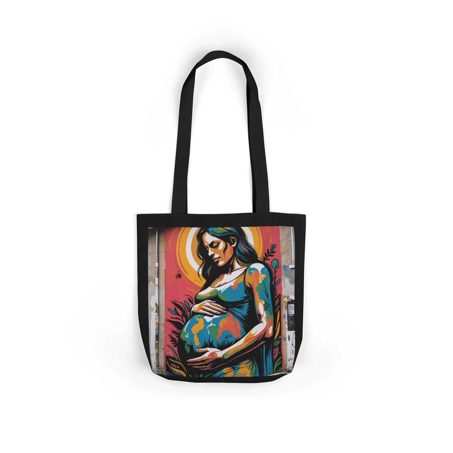Artistic Surge - Eco-Friendly Canvas Tote Bag - MATERNITY