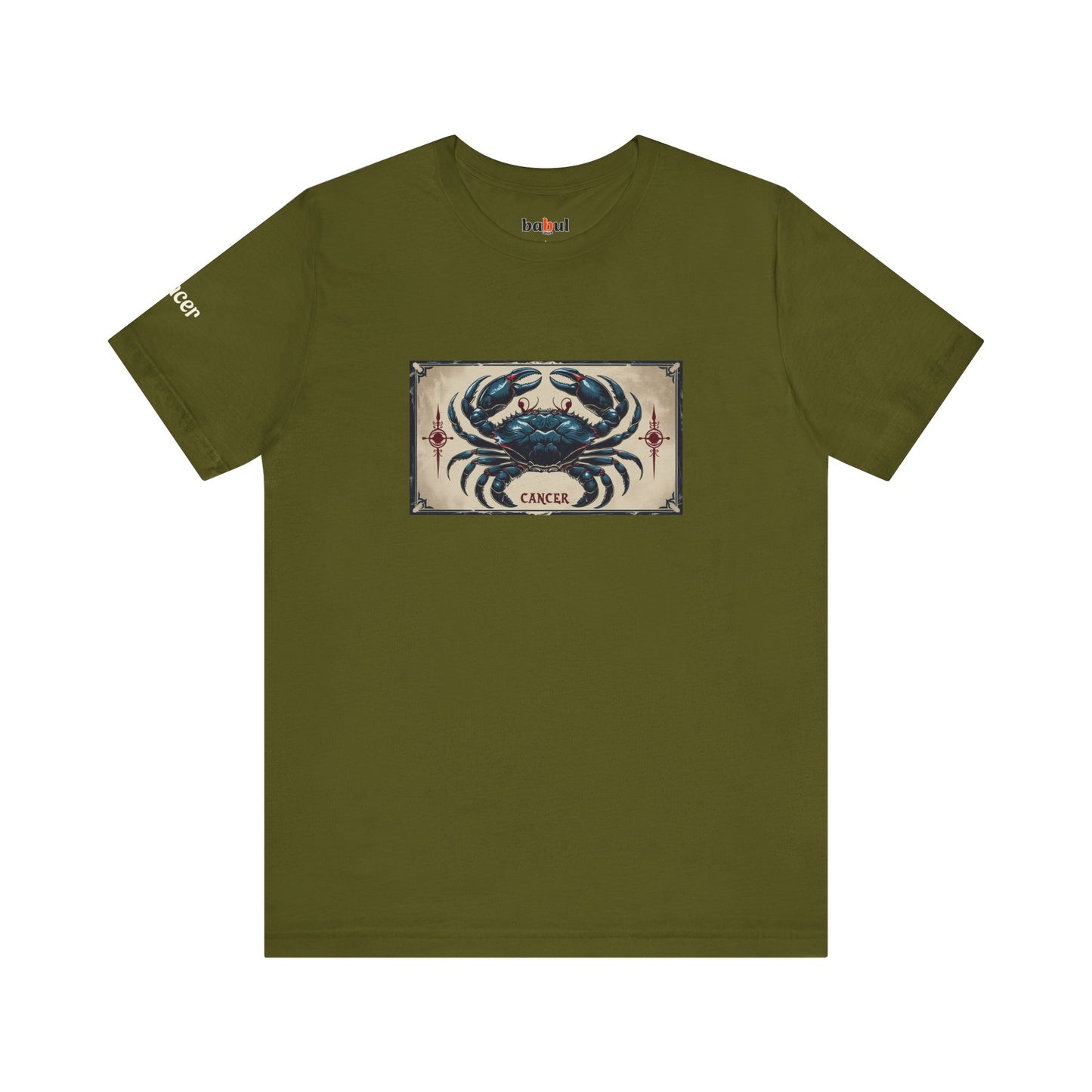 Cancer - Gothic Zodiac T-Shirt. Zodiac in the Shadows