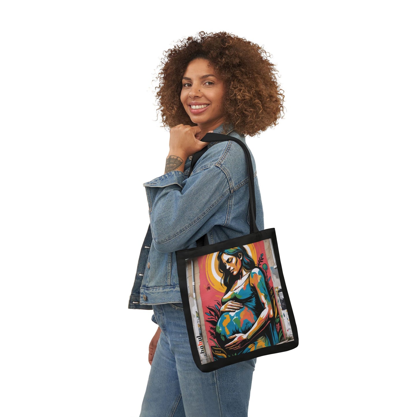 Artistic Surge - Eco-Friendly Canvas Tote Bag - MATERNITY