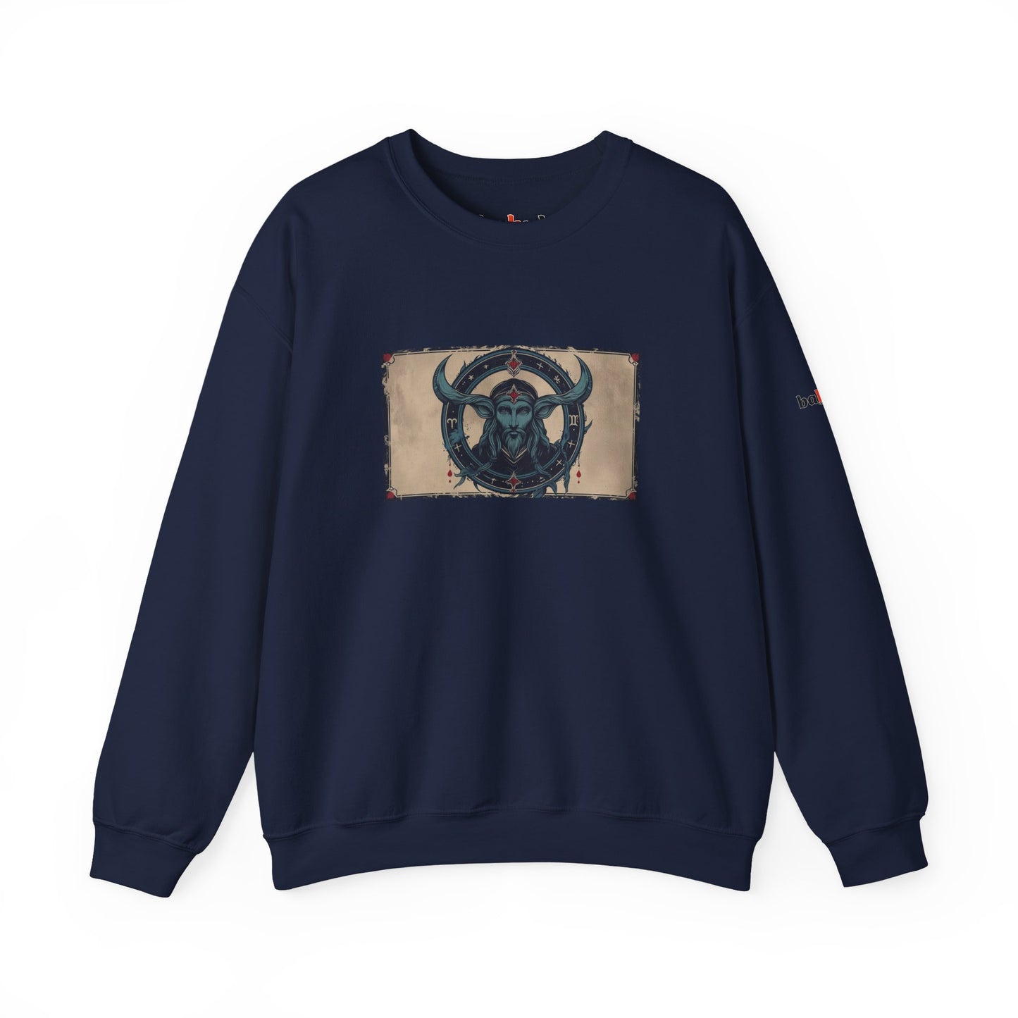 Capricorn - Gothic Zodiac Blue Sweatshirt
