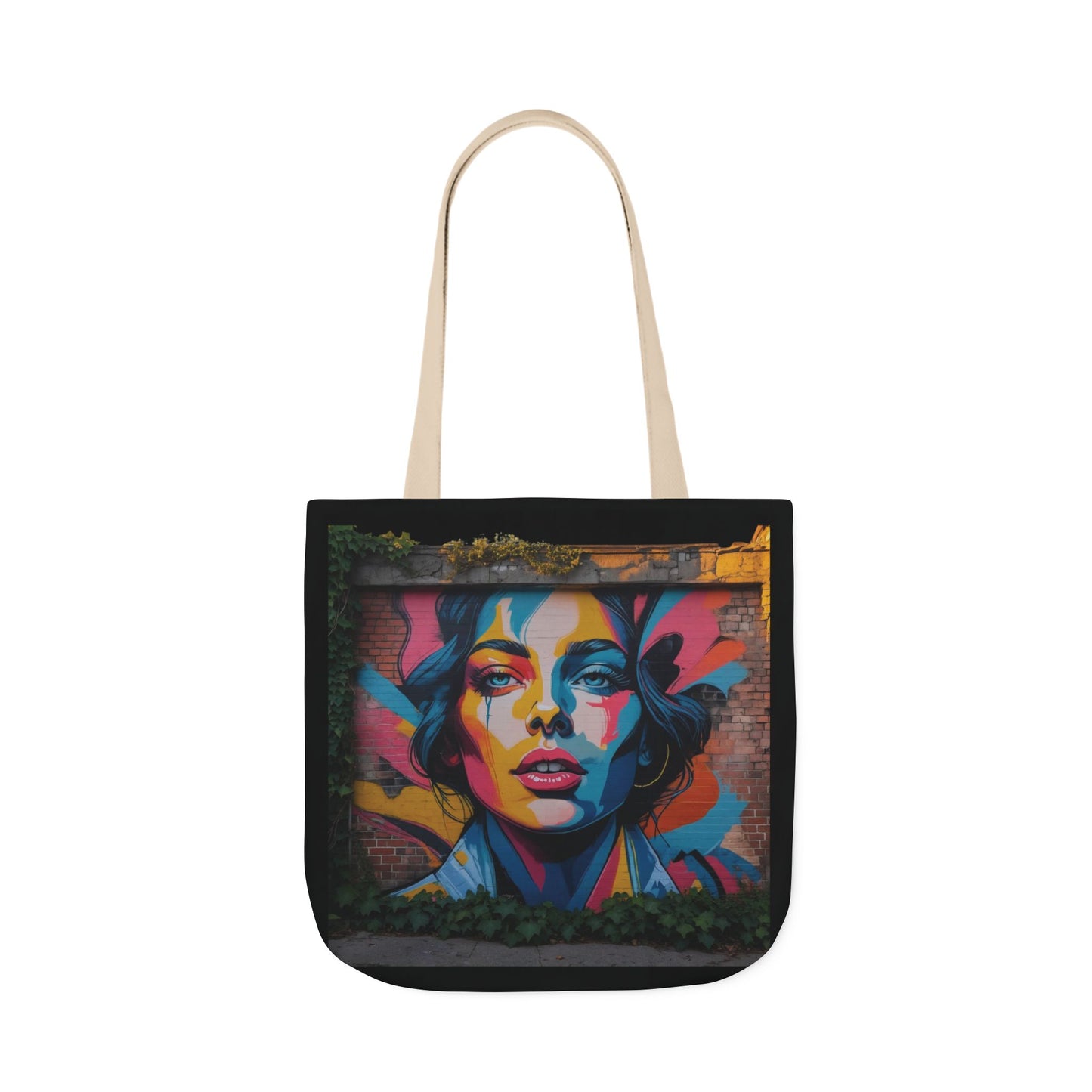 Artistic Surge - Eco-Friendly Canvas Tote Bag - FEMALE FACE
