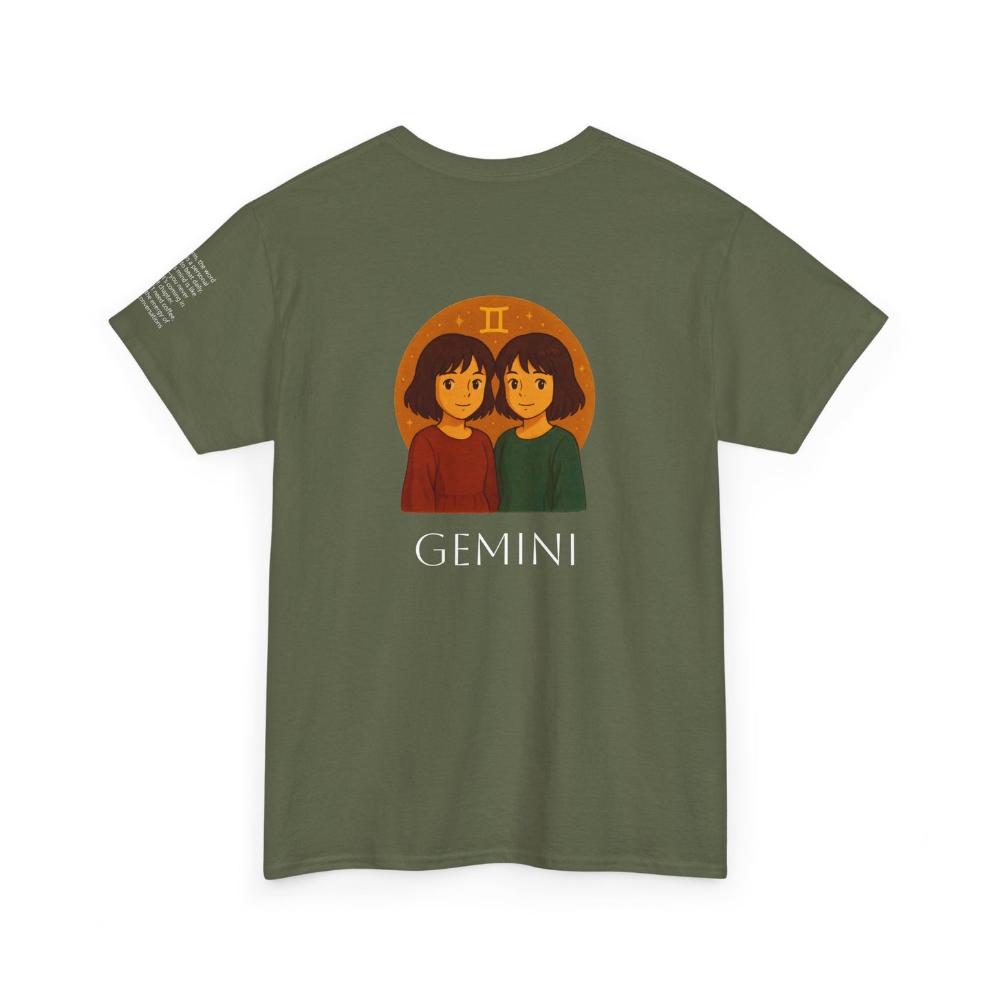 GEMINI - Dreamy Zodiac T-Shirts – The Magic of the Stars in Ghibli Style