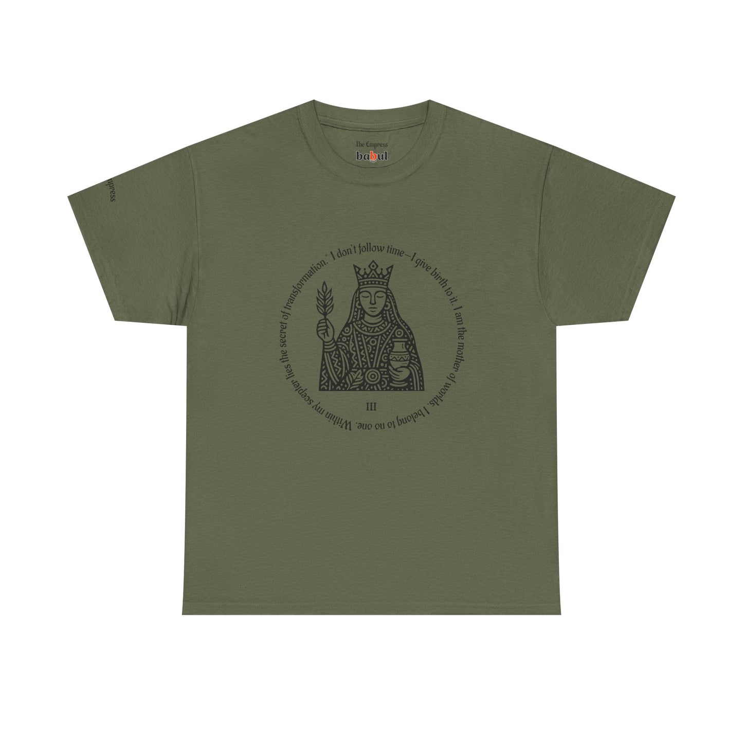 The Empress - ArcanaPop T-Shirt – Where Tarot Magic Meets Pop Art