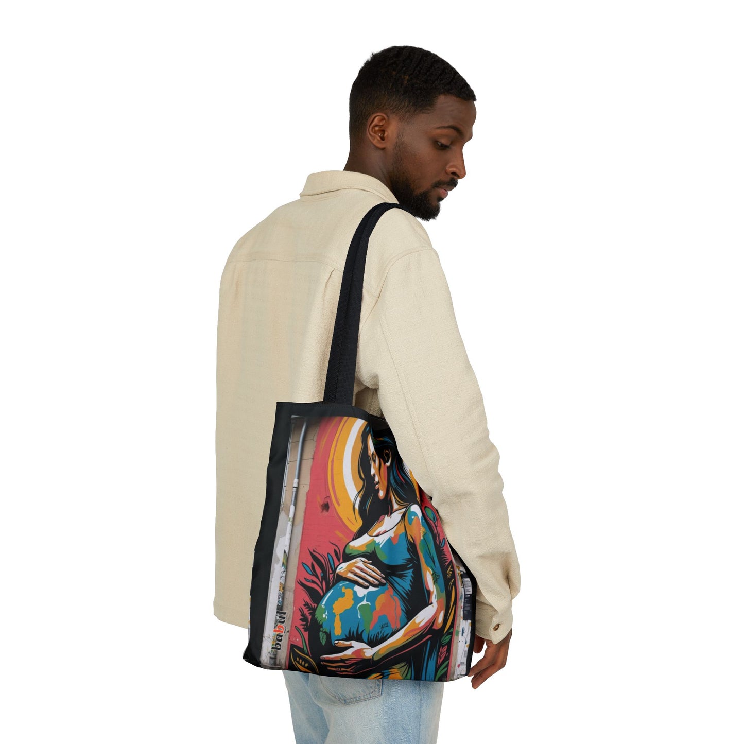 Artistic Surge - Eco-Friendly Canvas Tote Bag - MATERNITY