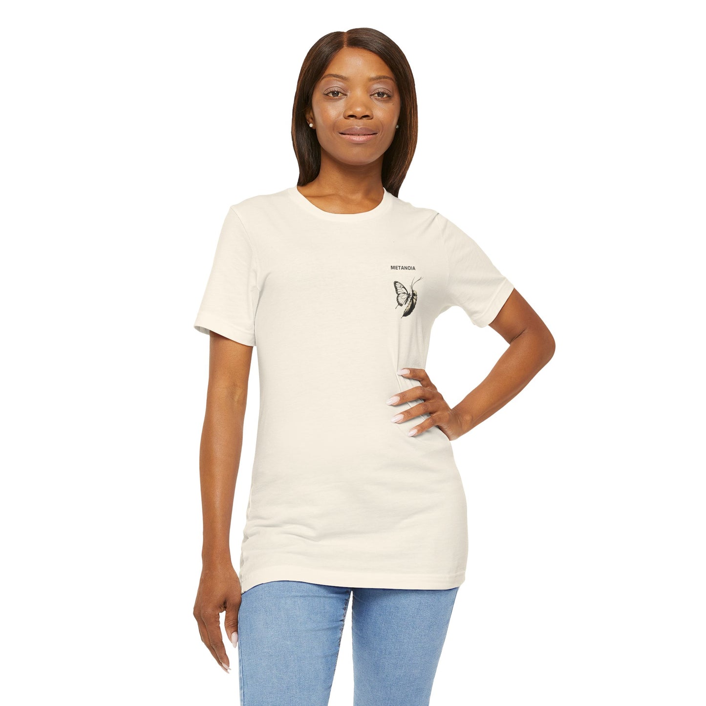 METANOIA T-Shirt – From Silence to Flight (Reverse)