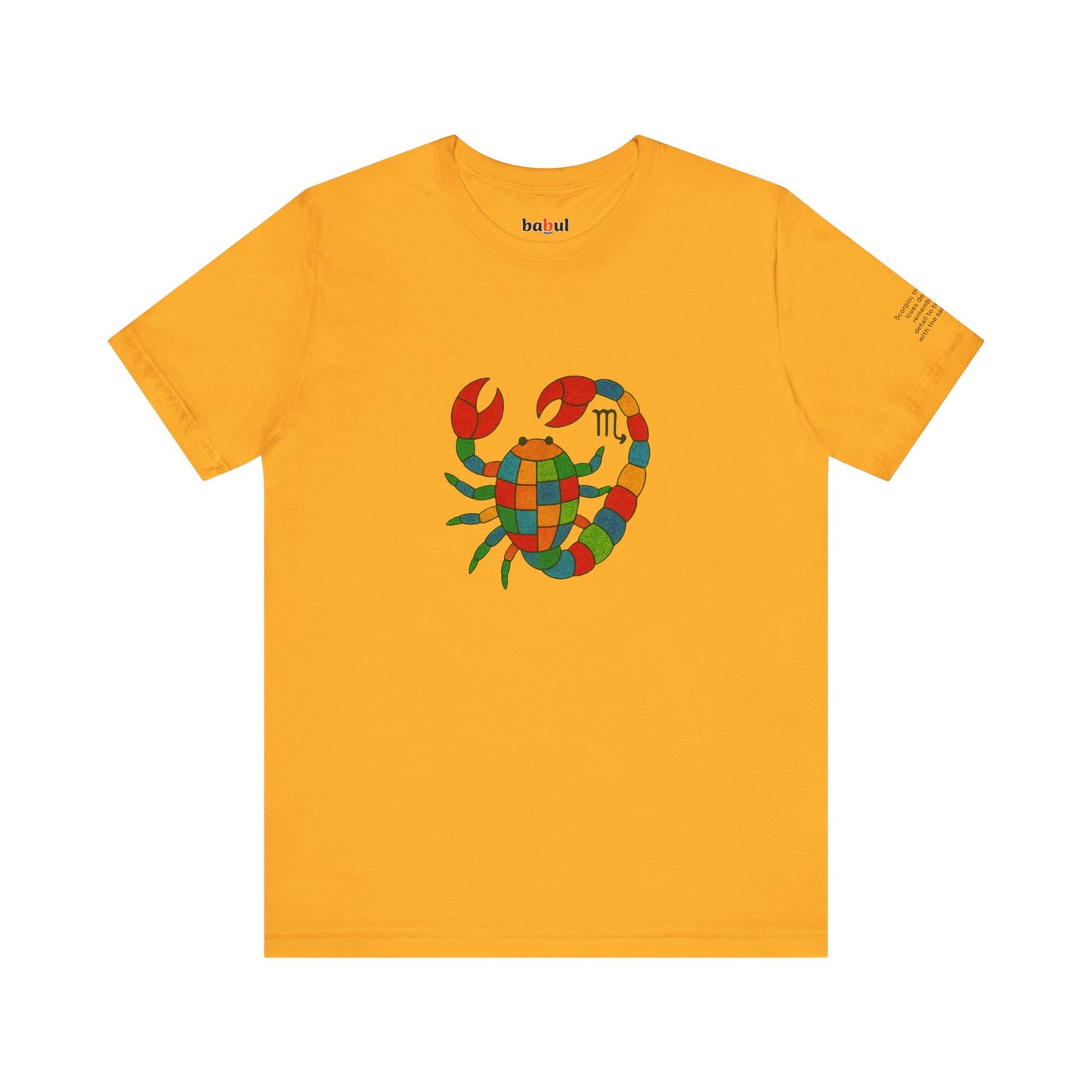 SCORPIO - T-shirt, The Zodiac Signs According to Saint Phalle