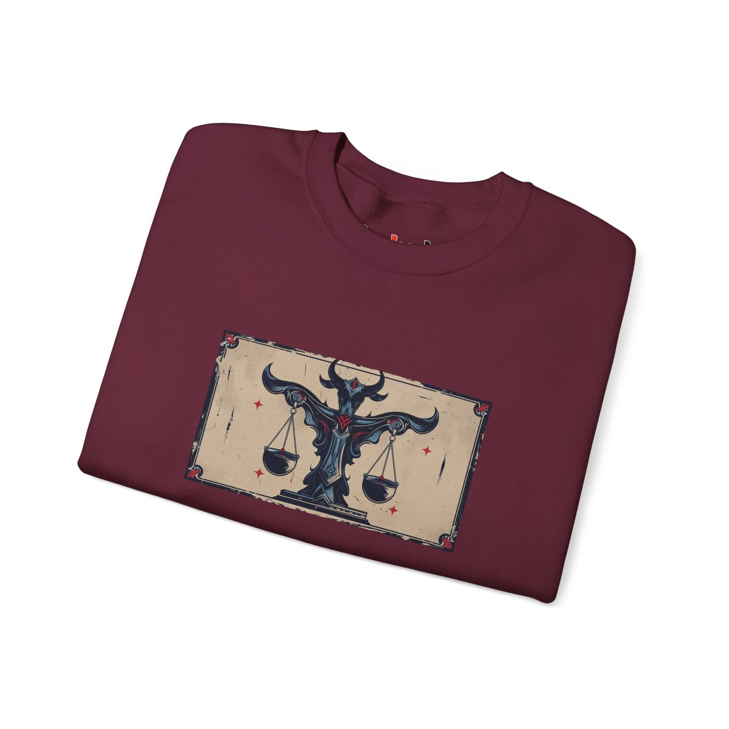 Libra - Gothic Zodiac Blue Sweatshirt