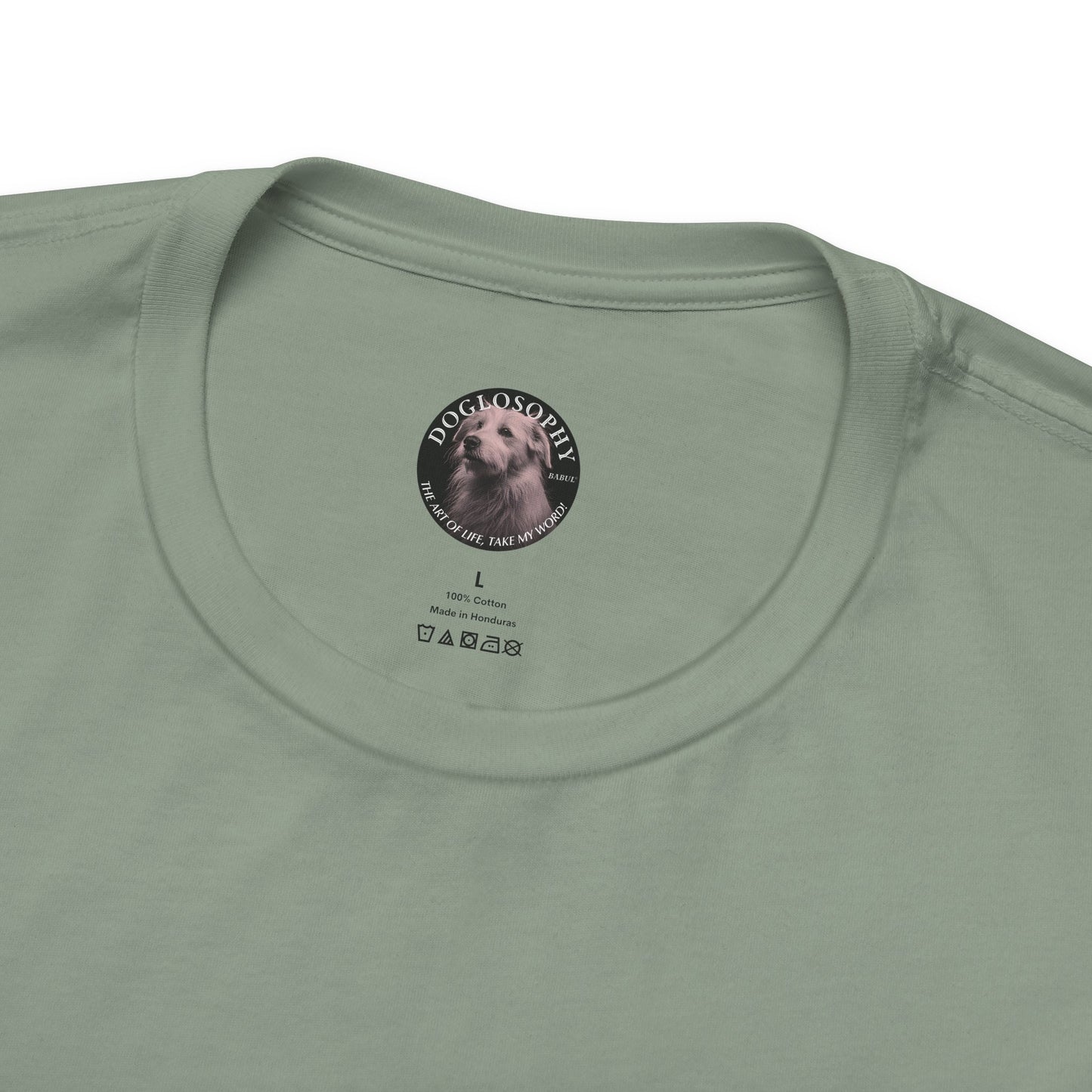 Doglosophy Unisex Jersey Short Sleeve Tee – "Sniff first, ask questions later" Design