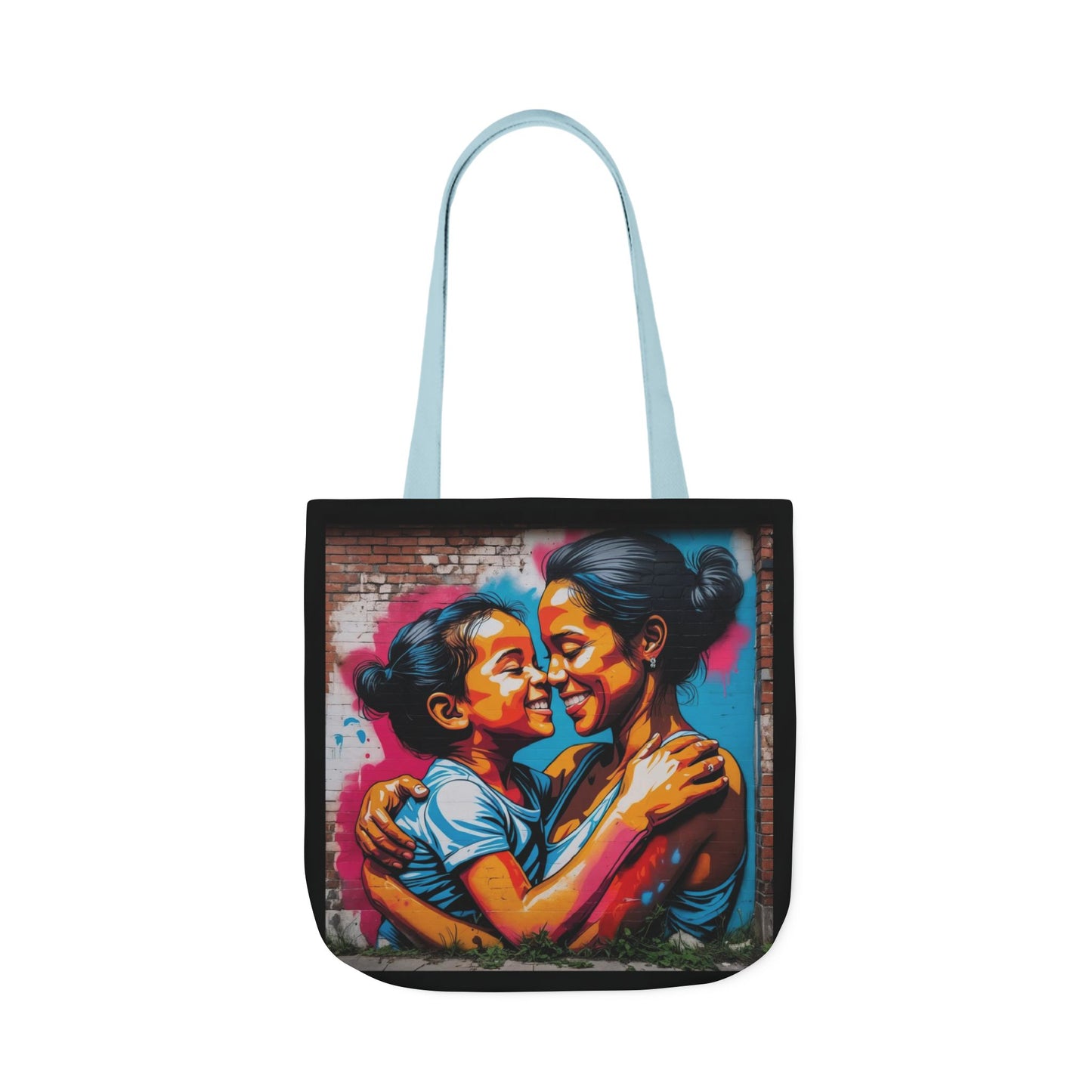 Artistic Surge - Eco-Friendly Canvas Tote Bag - SMILING HUG