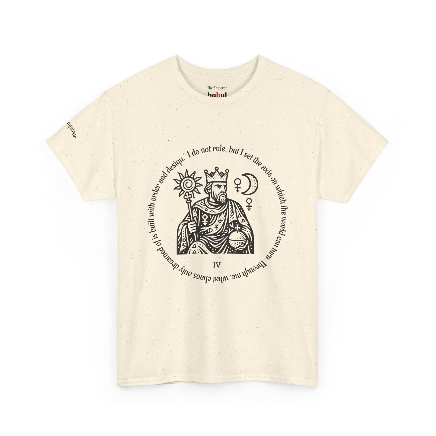 The Emperor - ArcanaPop T-Shirt – Where Tarot Magic Meets Pop Art