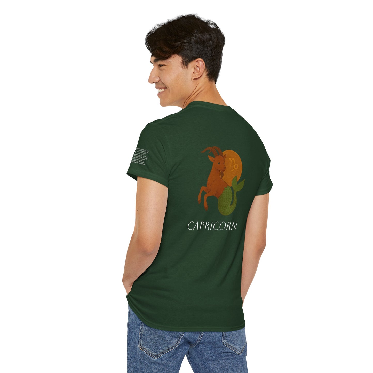 CAPRICORN - Dreamy Zodiac T-Shirts – The Magic of the Stars in Ghibli Style
