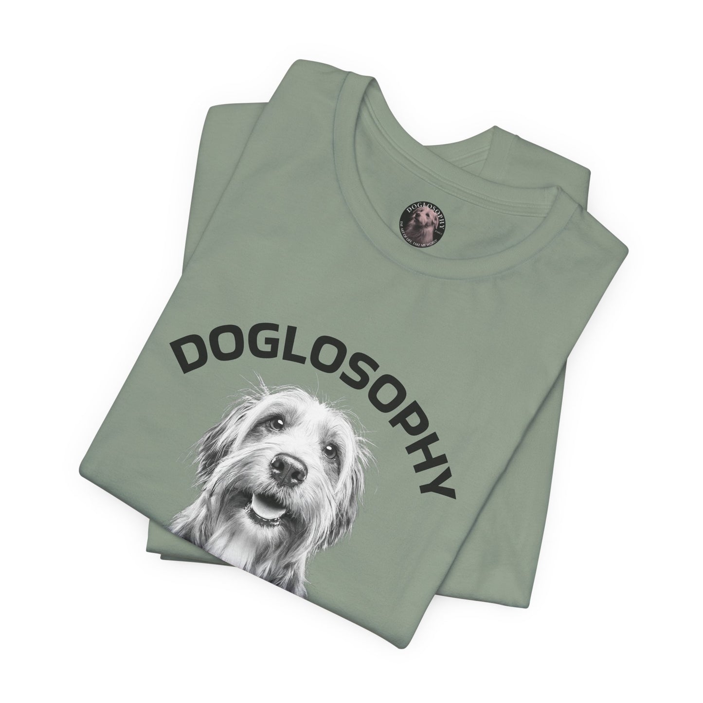 Doglosophy Unisex Jersey Short Sleeve Tee – "Sniff first, ask questions later" Design