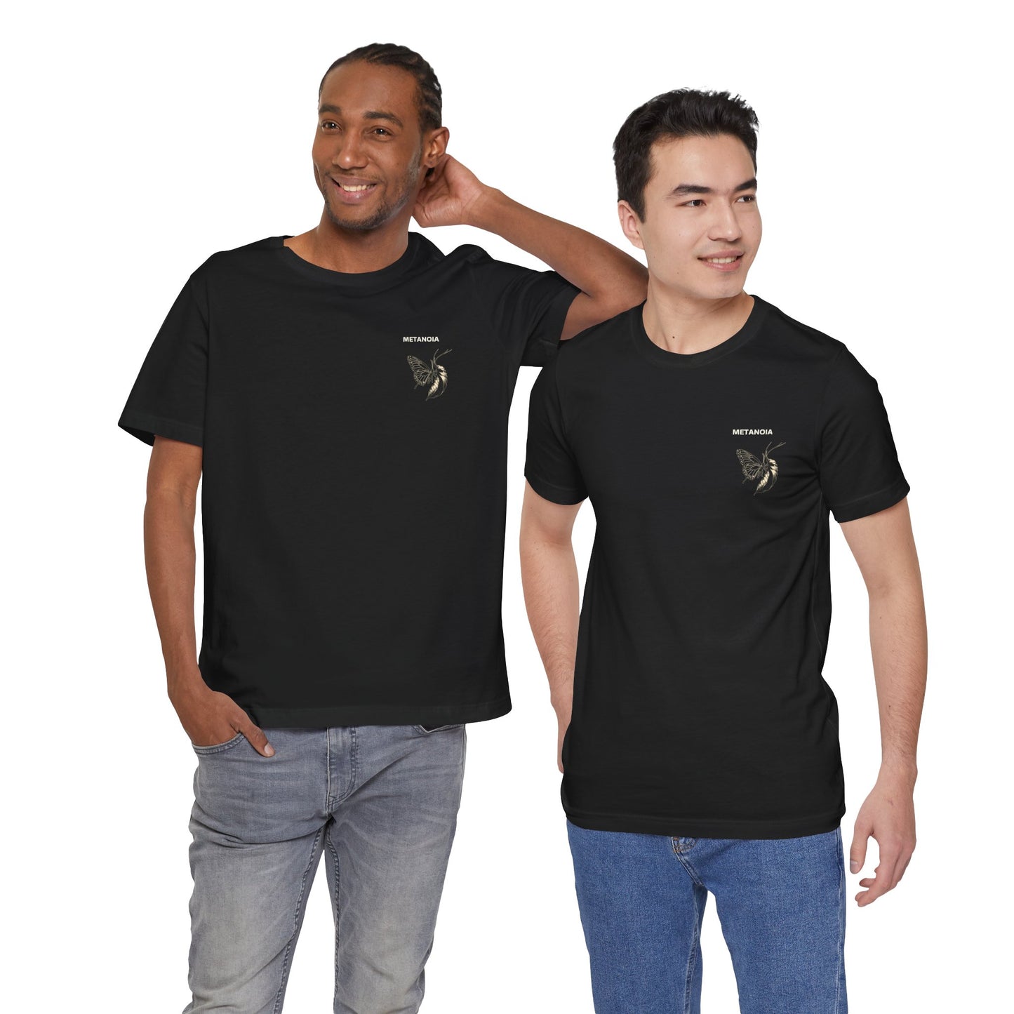 METANOIA T-Shirt – From Silence to Flight (Reverse)