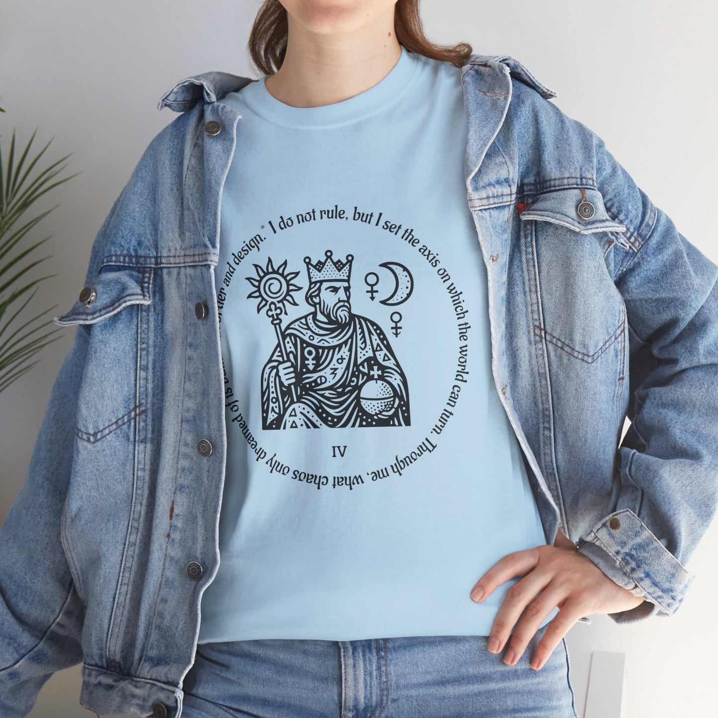 The Emperor - ArcanaPop T-Shirt – Where Tarot Magic Meets Pop Art