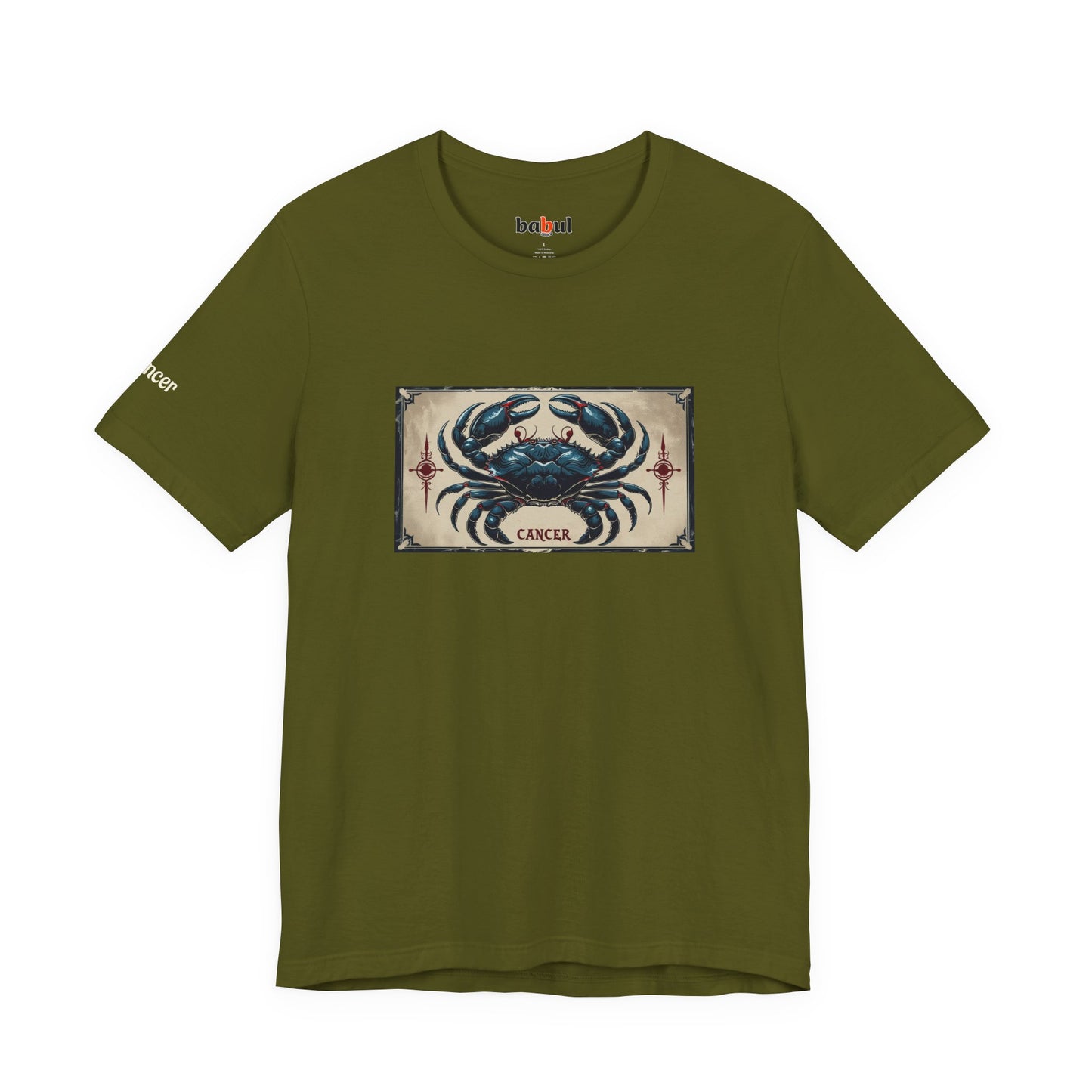 Cancer - Gothic Zodiac T-Shirt. Zodiac in the Shadows