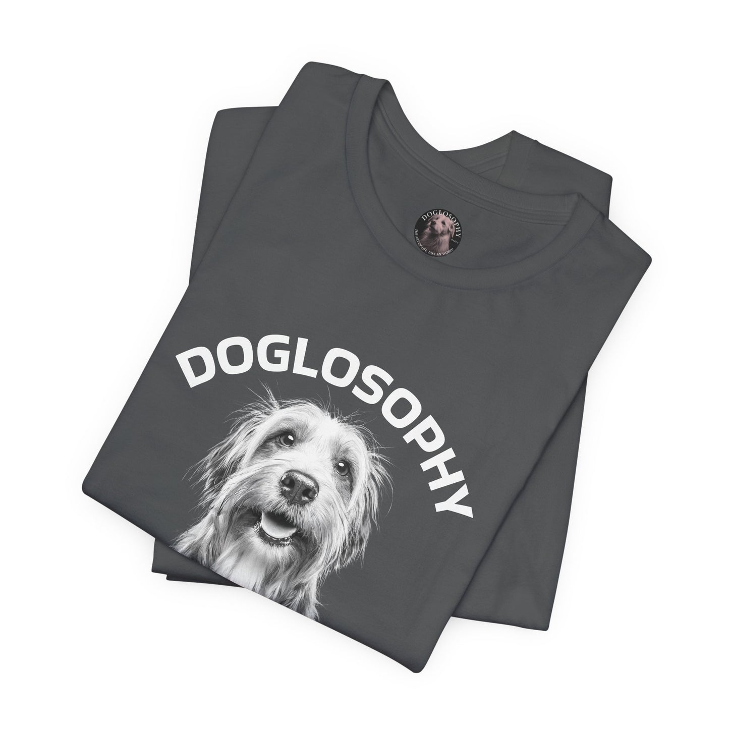 Doglosophy Unisex Jersey Short Sleeve Tee – "Sniff first, ask questions later" Design