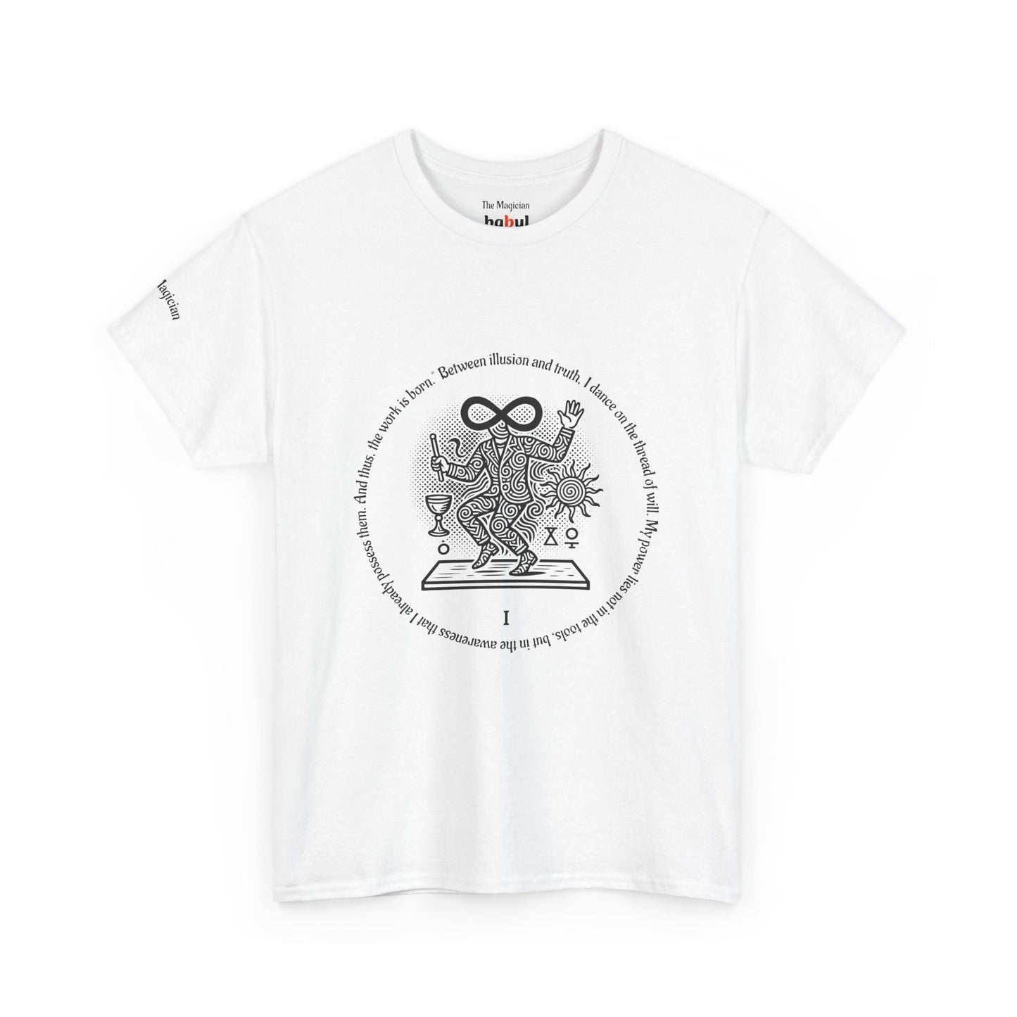 The Magician - ArcanaPop T-Shirt – Where Tarot Magic Meets Pop Art