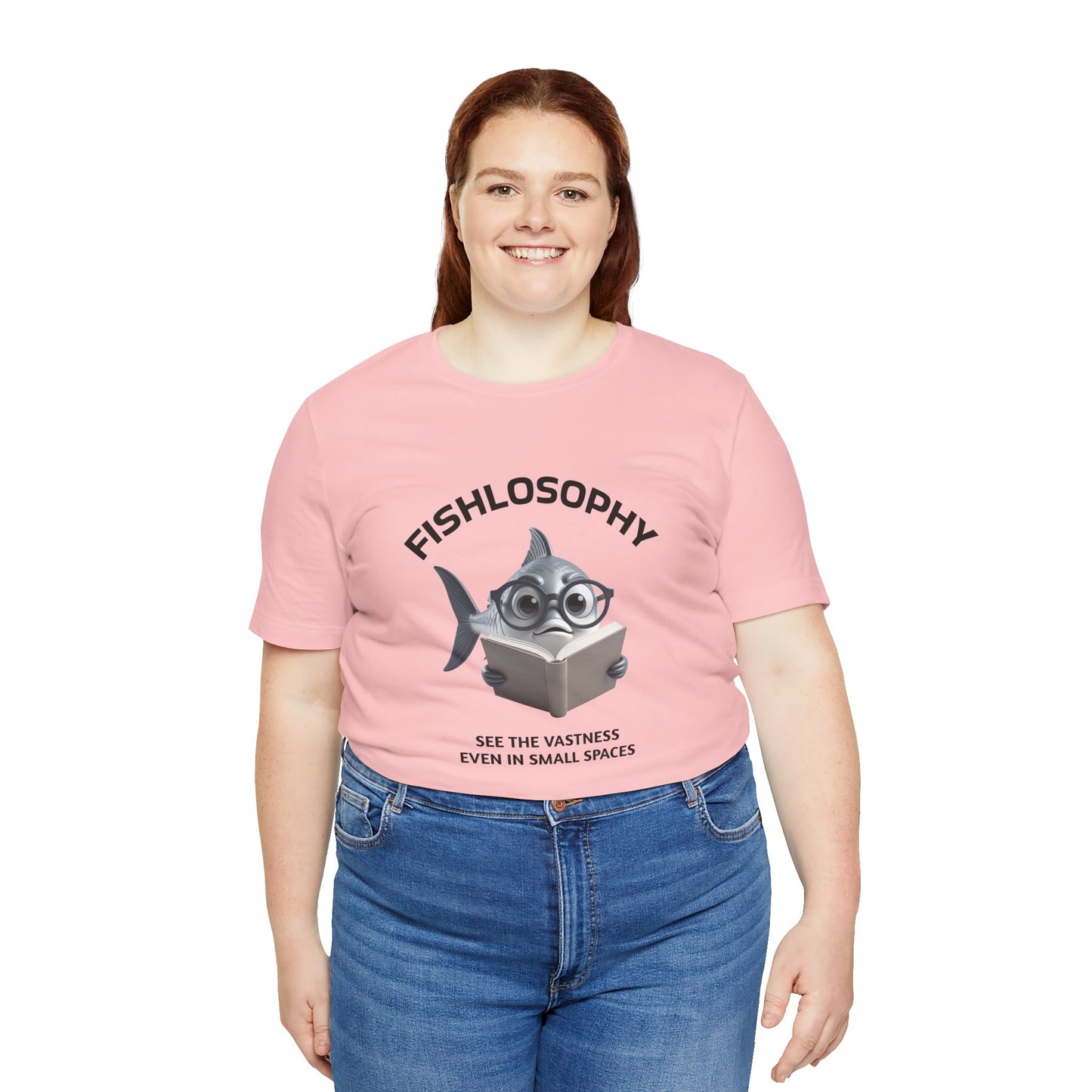 Fishlosophy Unisex Jersey Short Sleeve Tee – See the vastness even in small spaces